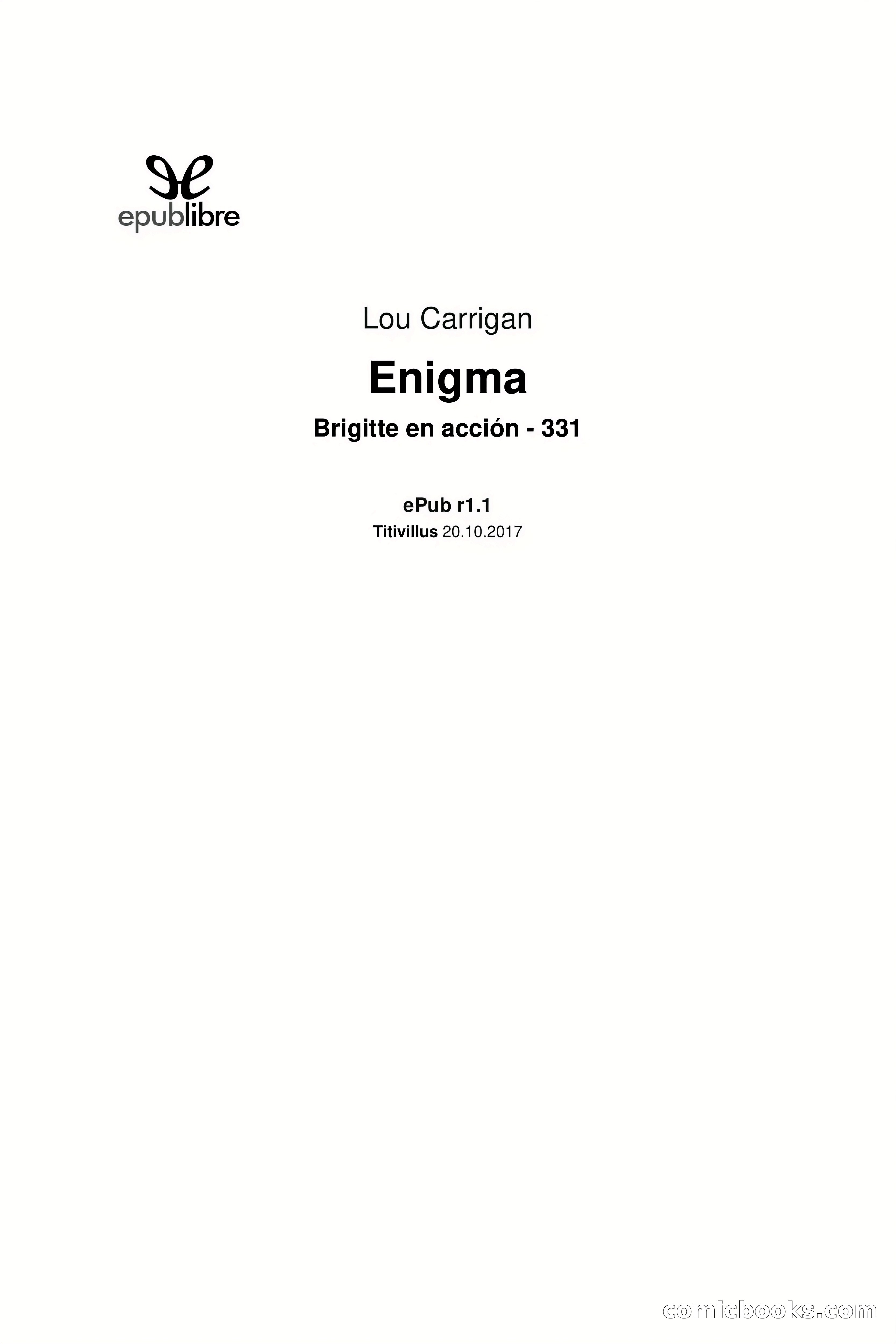Brigitte en Acción: Enigma — page 3 of 93