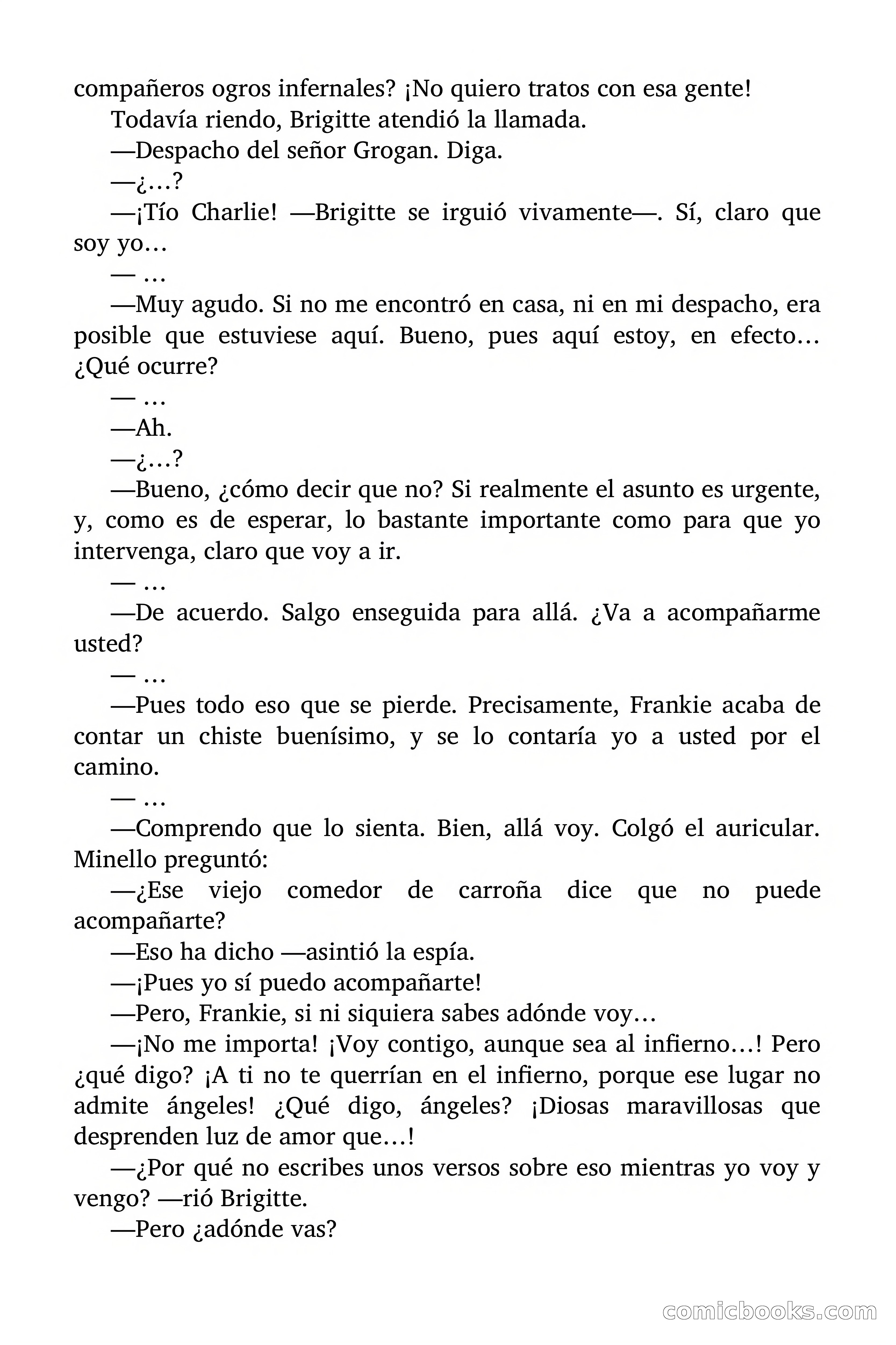 Brigitte en Acción: Enigma — page 12 of 93