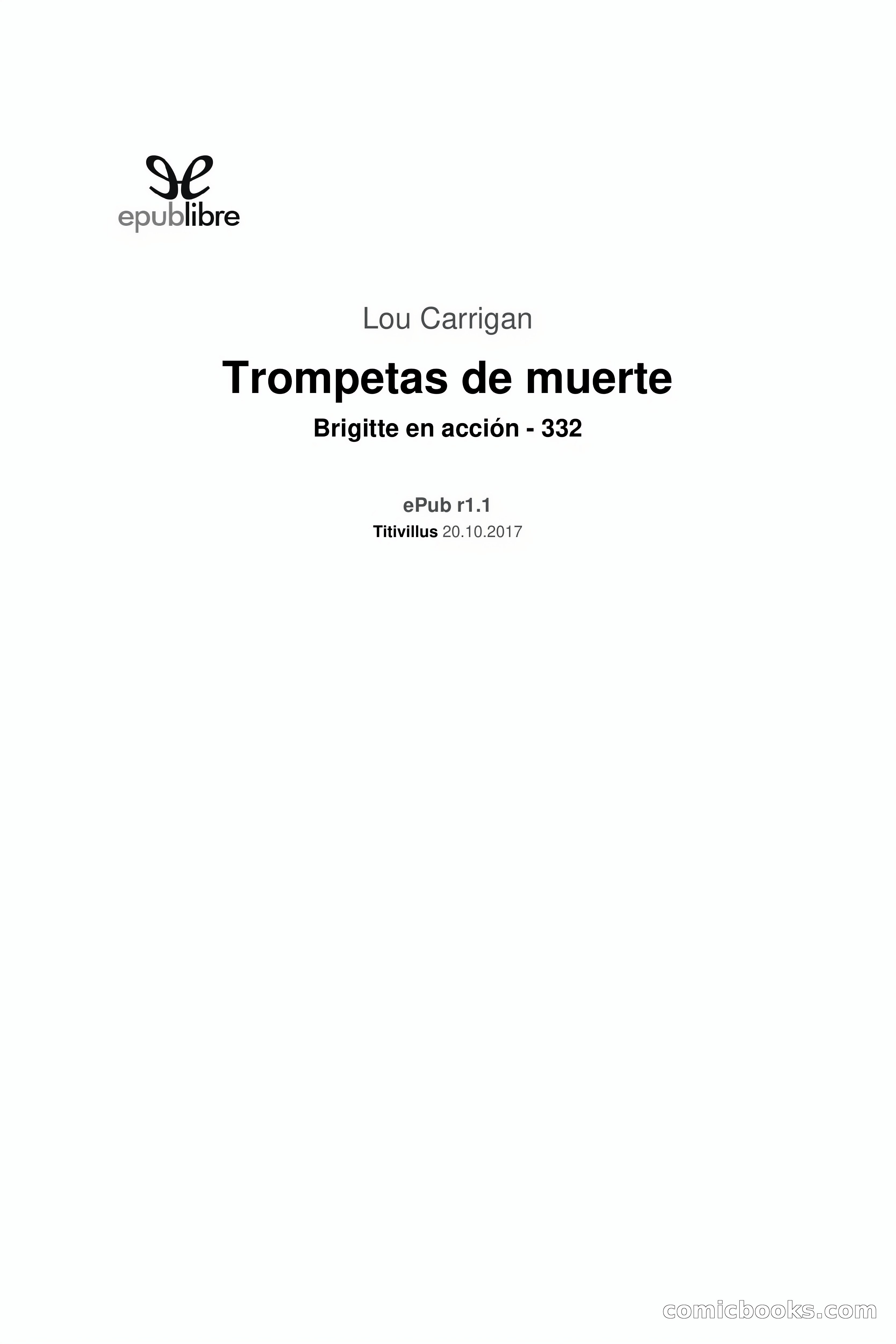 Brigitte en Acción: Trompetas de muerte — page 3 of 96
