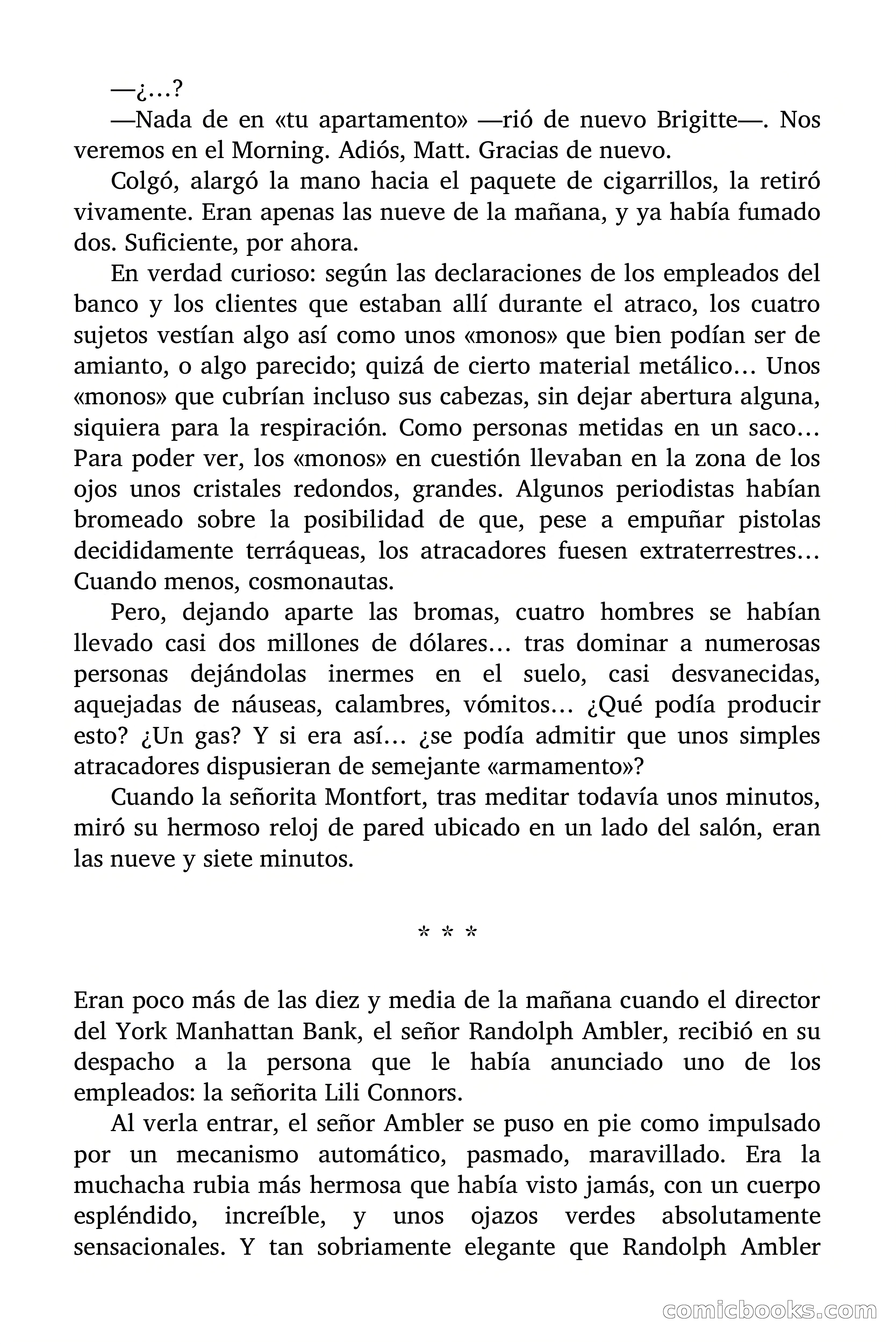 Brigitte en Acción: Trompetas de muerte — page 10 of 96