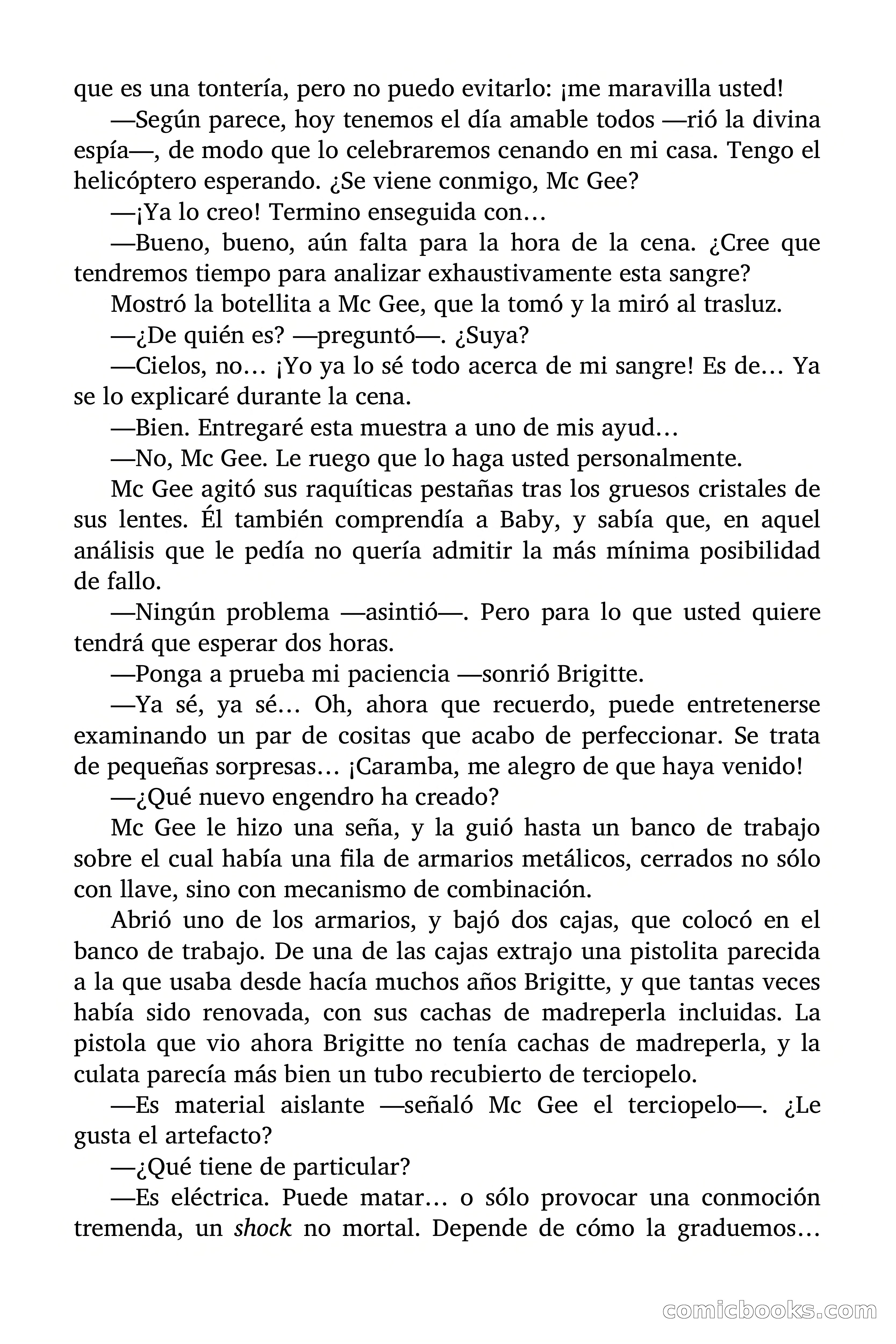 Brigitte en Acción: Trompetas de muerte — page 21 of 96