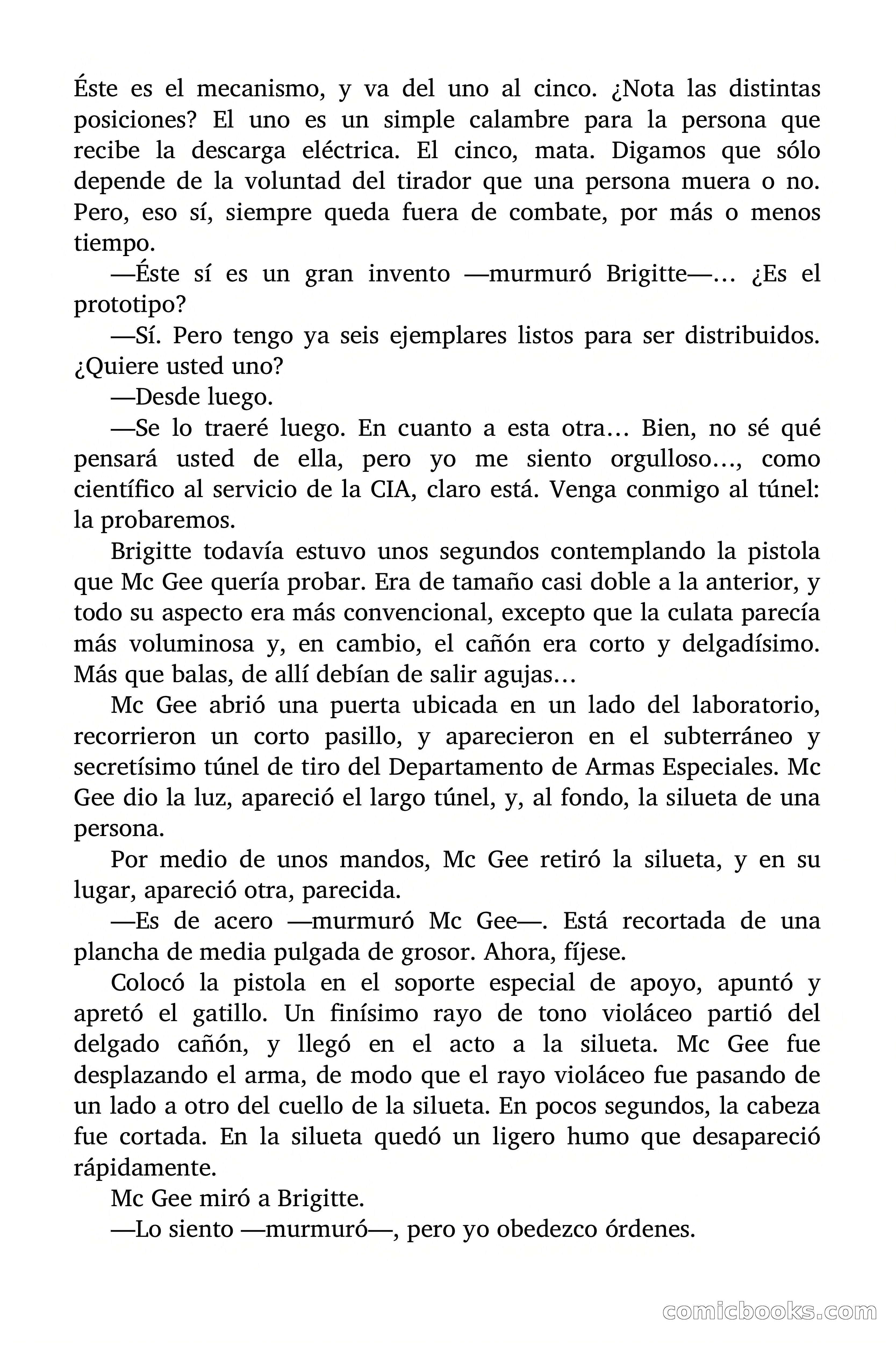 Brigitte en Acción: Trompetas de muerte — page 22 of 96