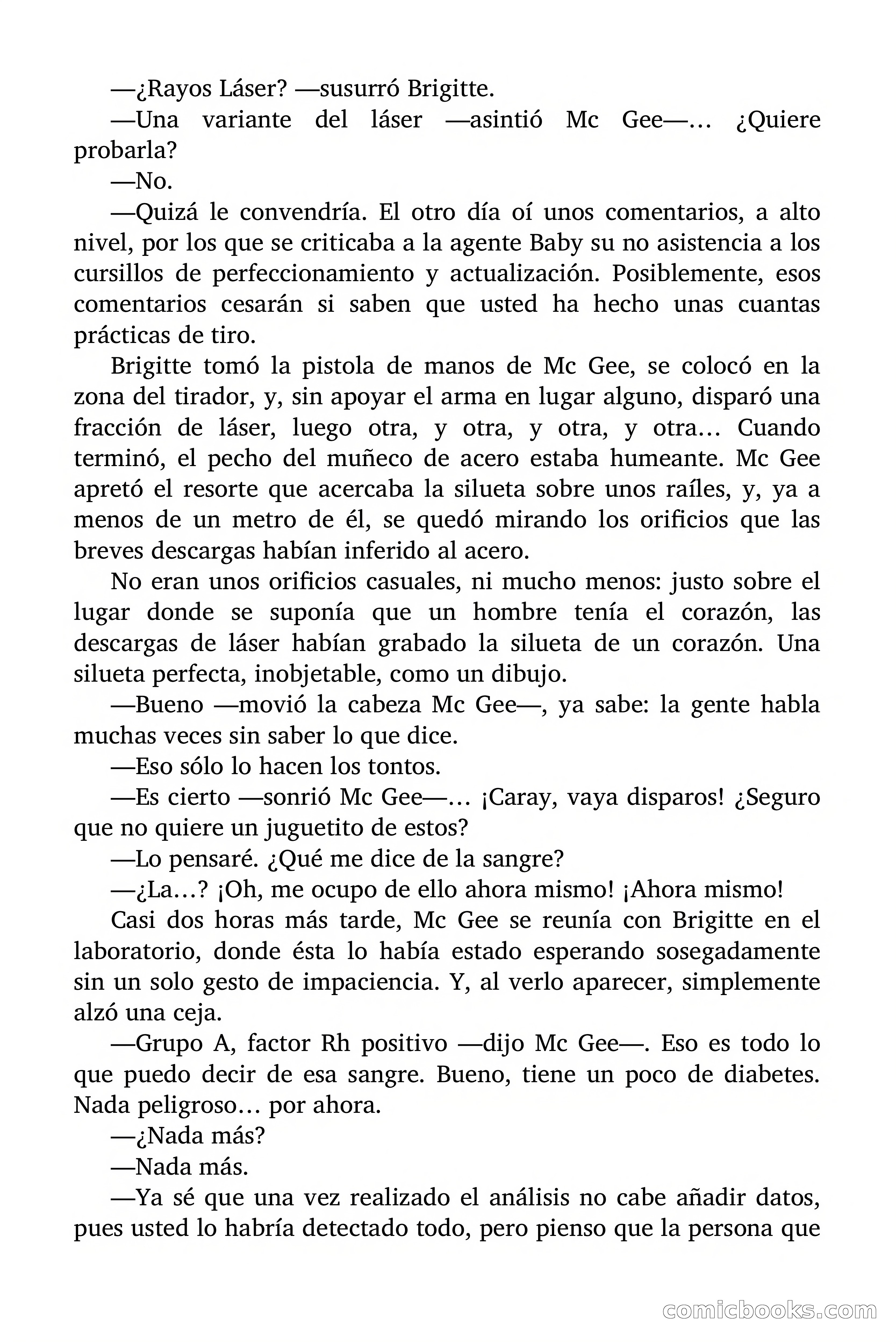 Brigitte en Acción: Trompetas de muerte — page 23 of 96
