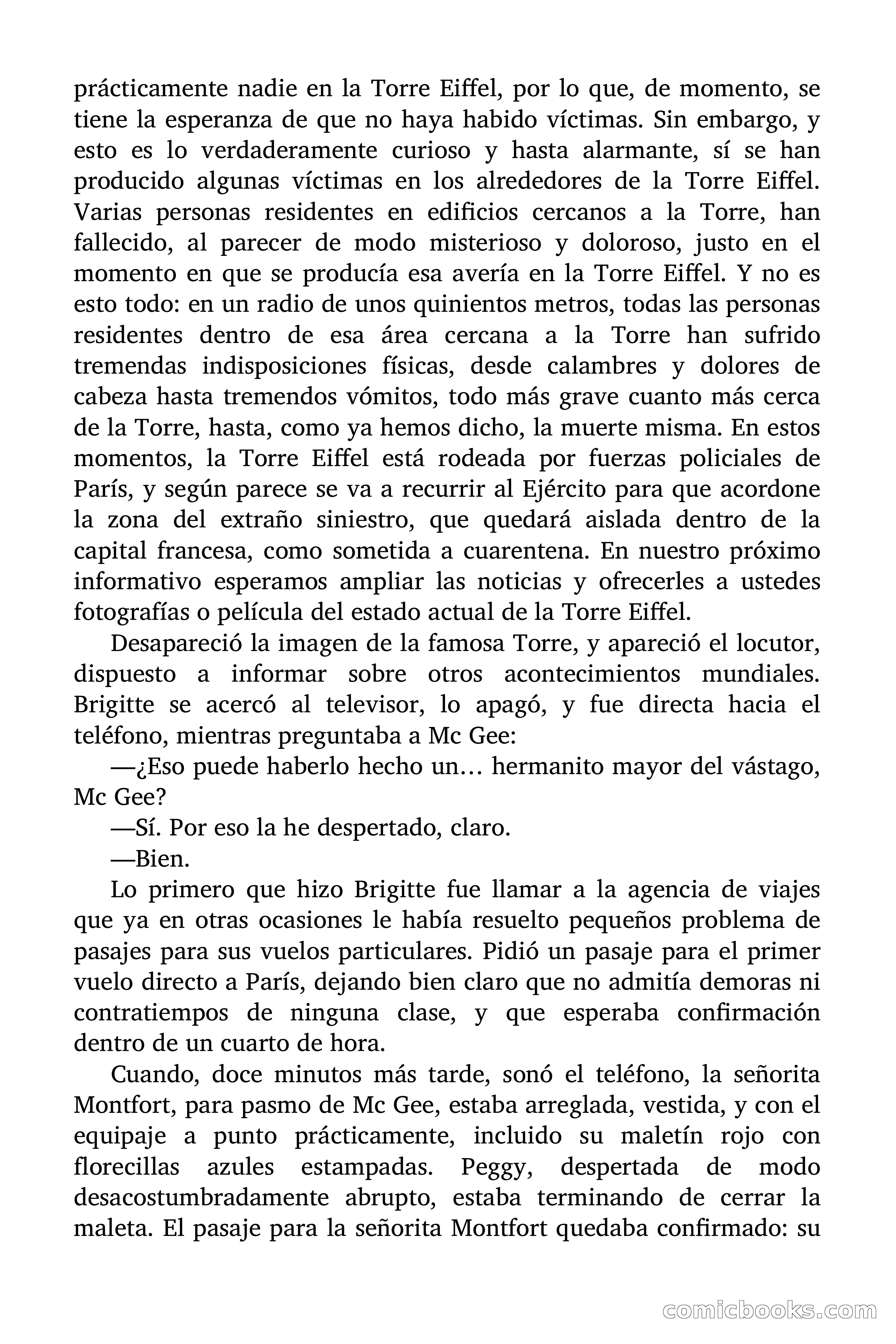 Brigitte en Acción: Trompetas de muerte — page 30 of 96