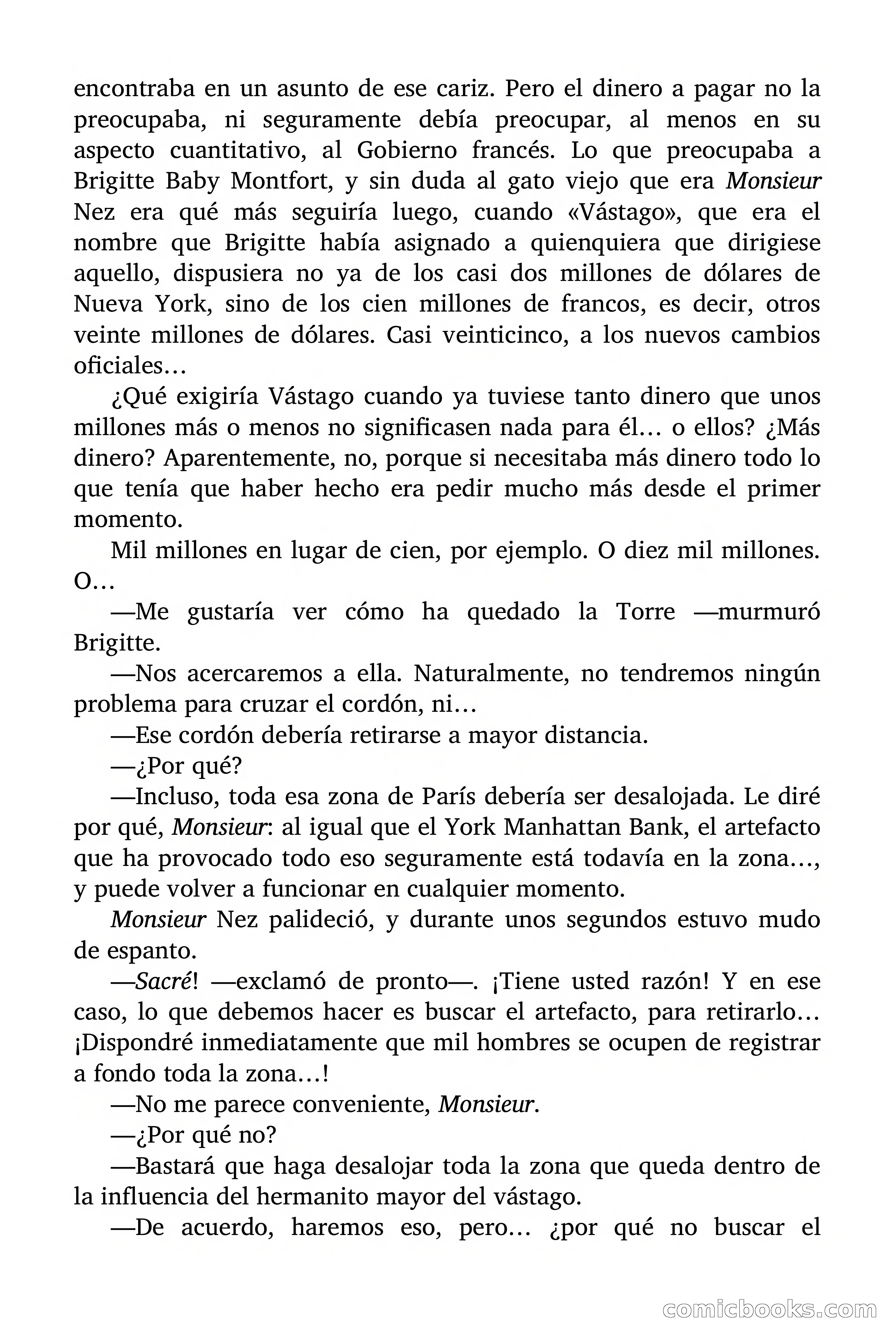 Brigitte en Acción: Trompetas de muerte — page 33 of 96