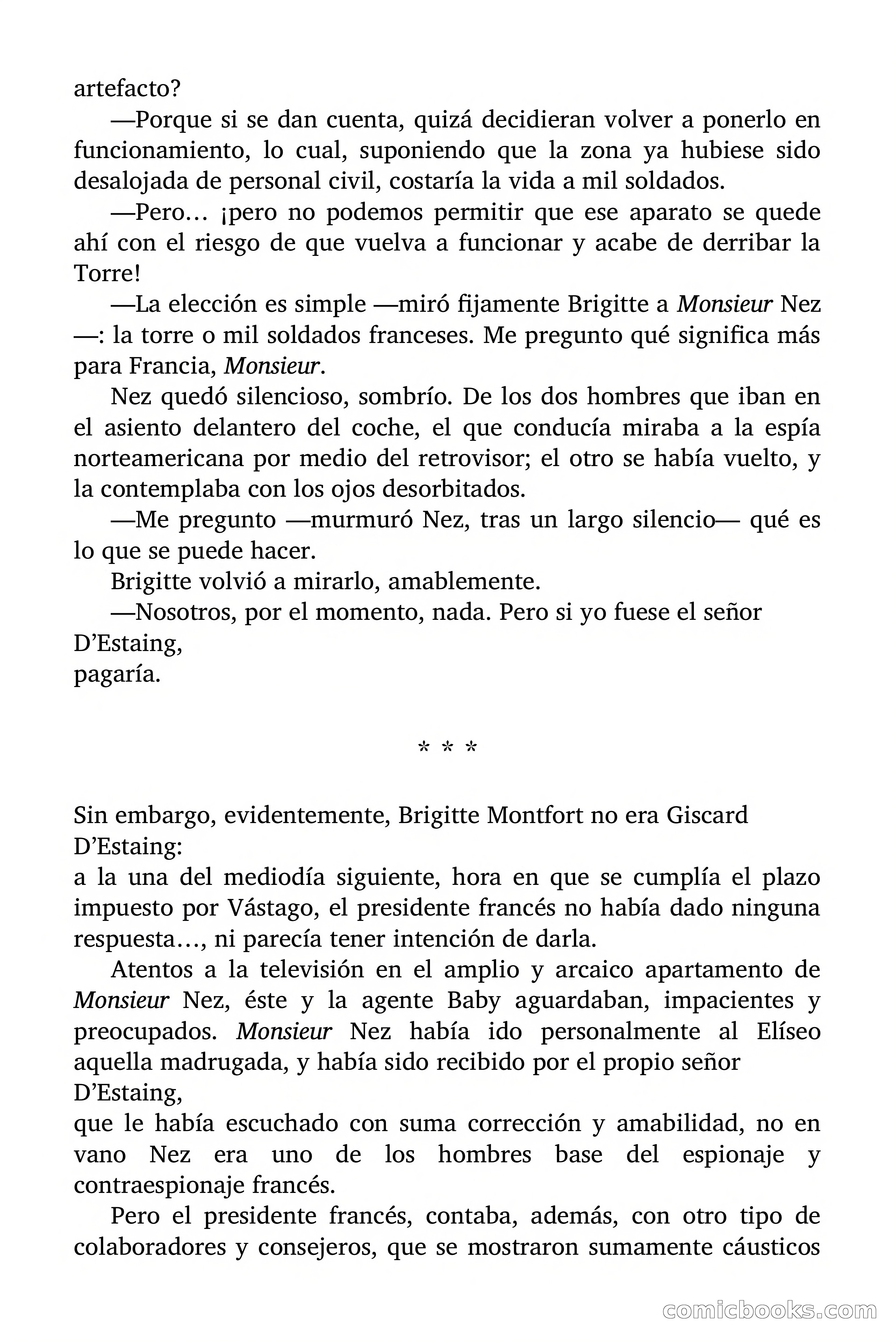 Brigitte en Acción: Trompetas de muerte — page 34 of 96