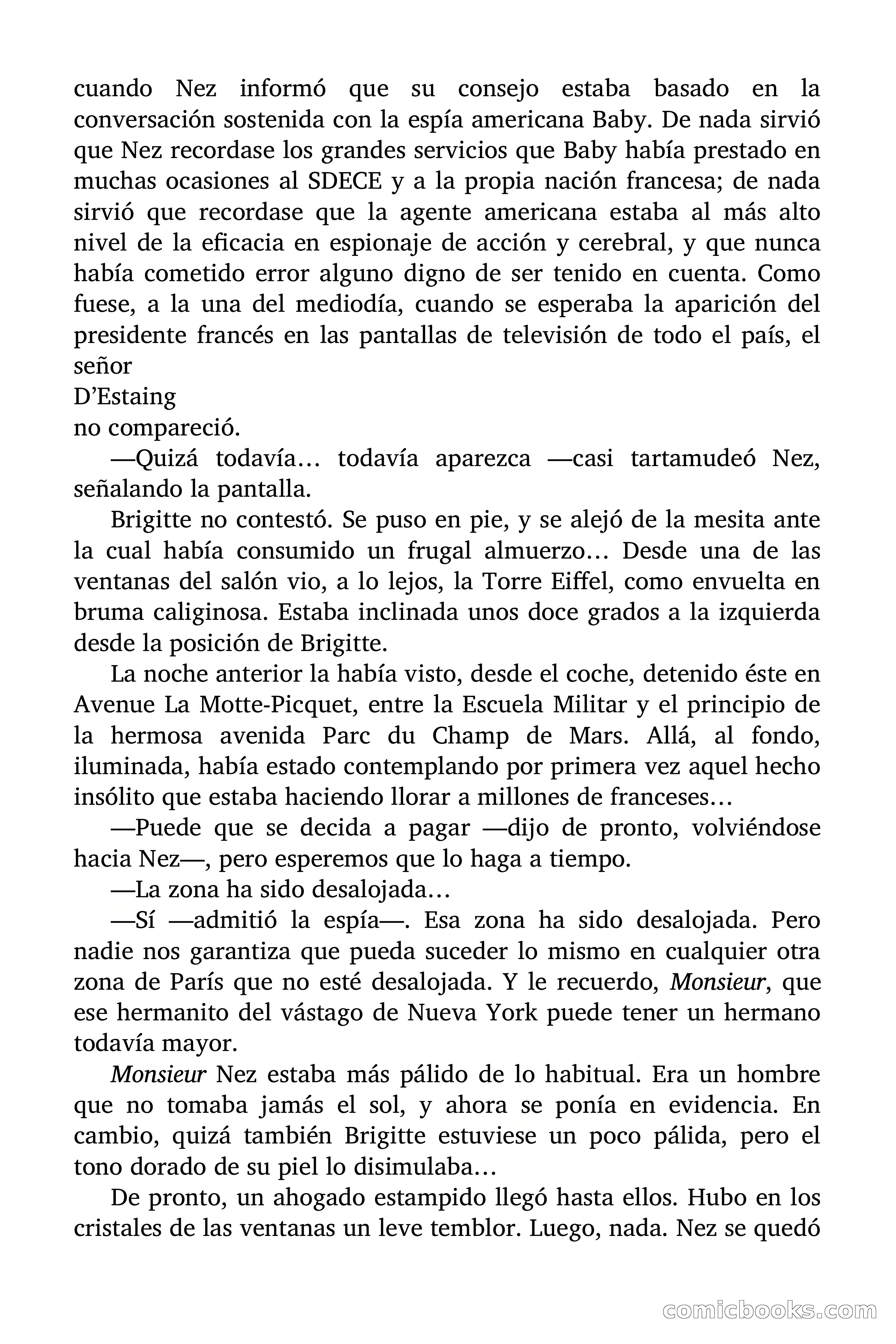 Brigitte en Acción: Trompetas de muerte — page 35 of 96