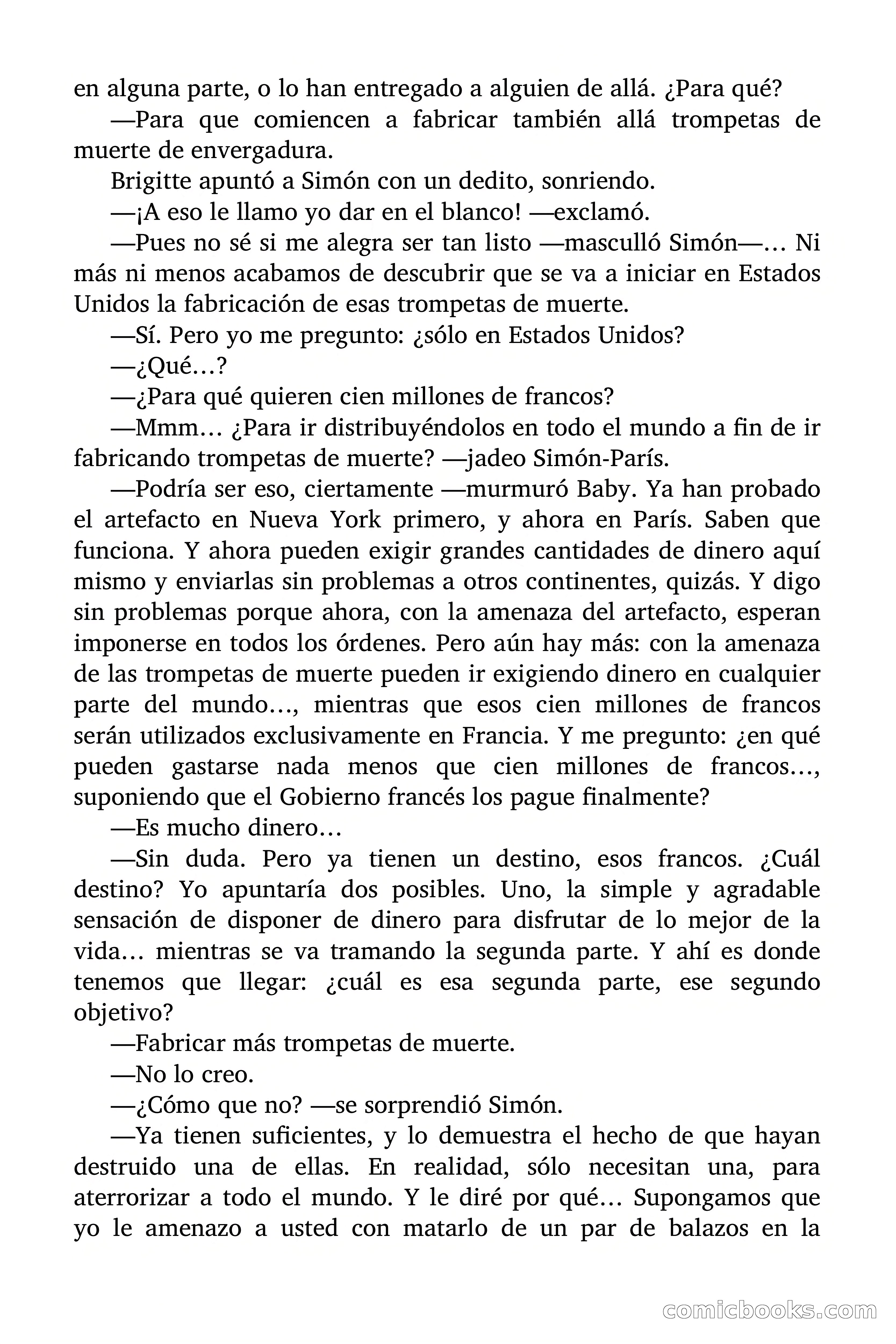Brigitte en Acción: Trompetas de muerte — page 42 of 96