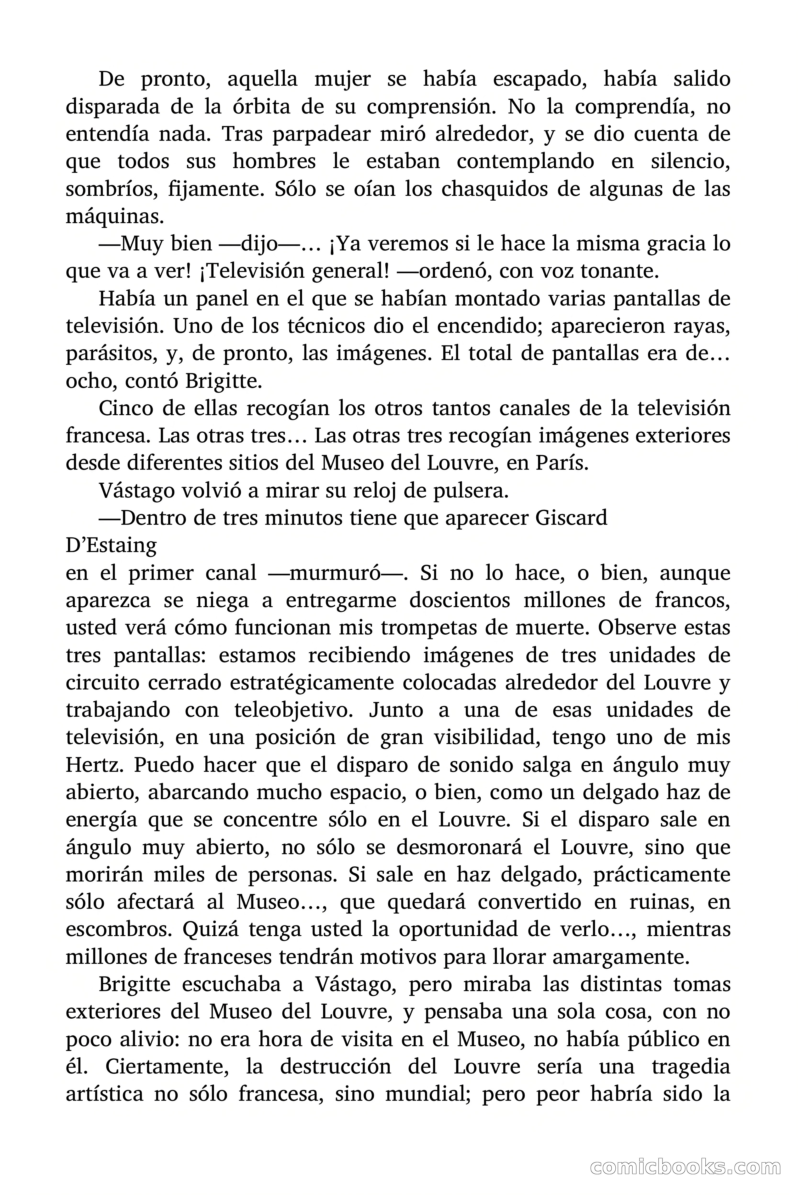 Brigitte en Acción: Trompetas de muerte — page 73 of 96
