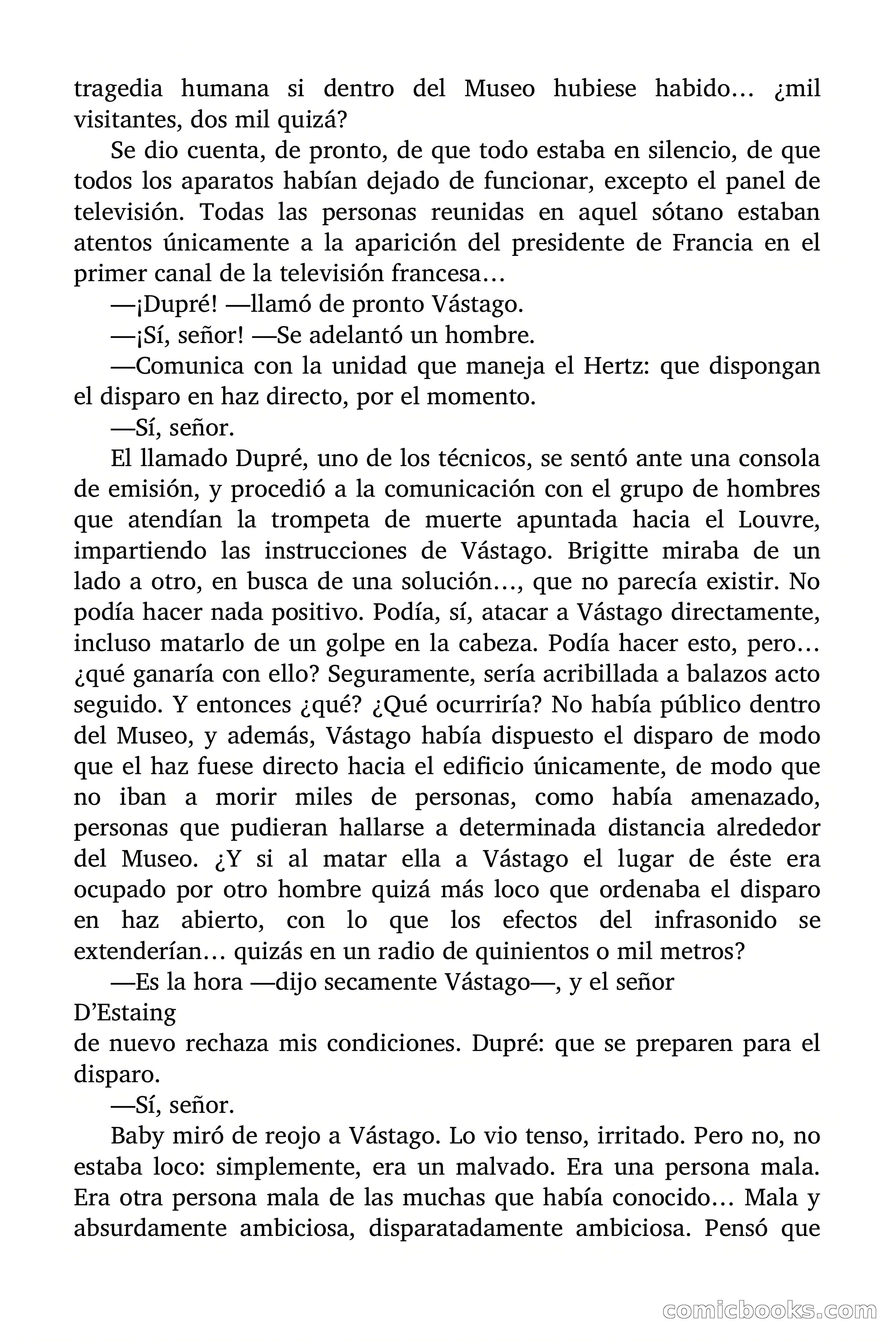 Brigitte en Acción: Trompetas de muerte — page 74 of 96