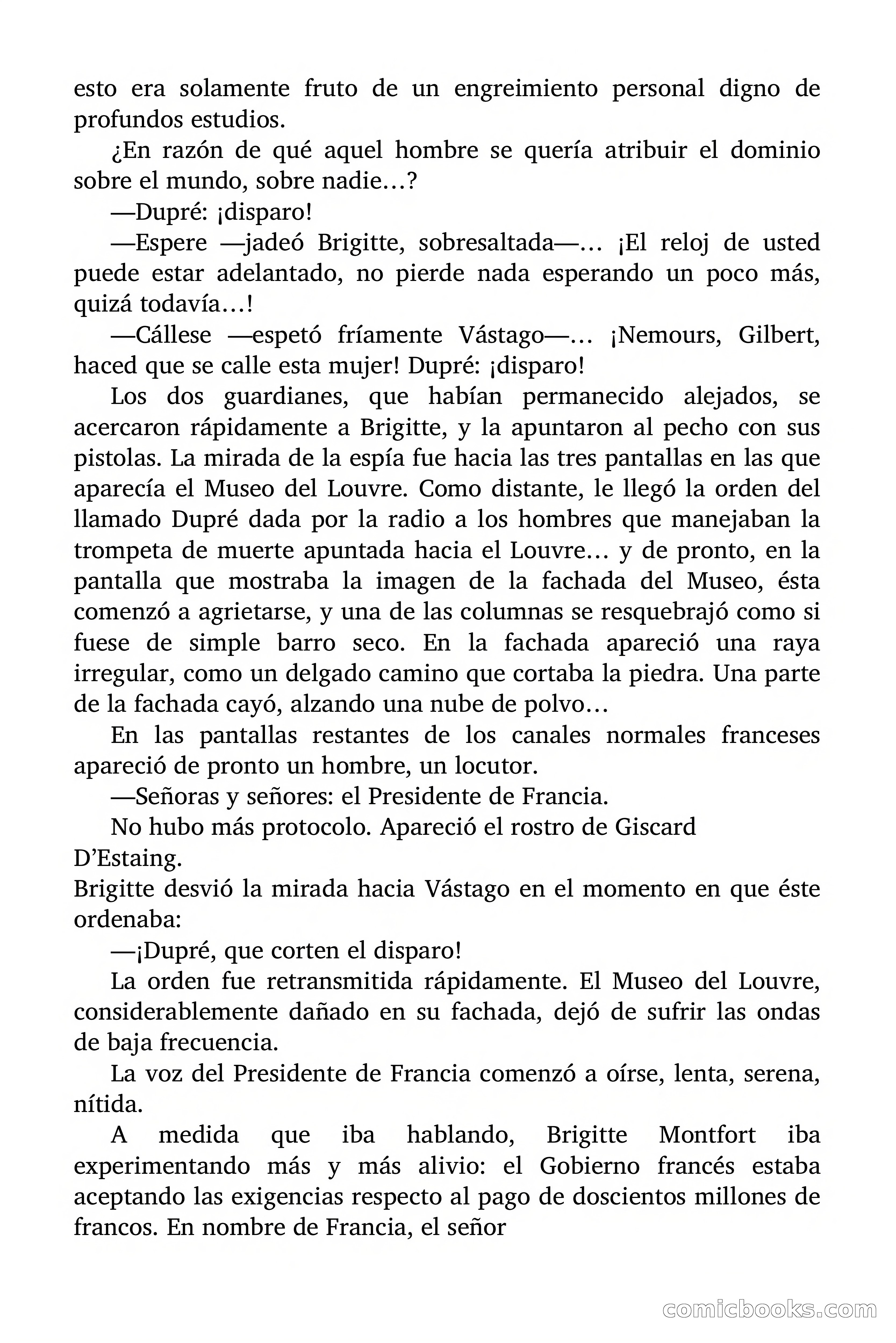 Brigitte en Acción: Trompetas de muerte — page 75 of 96