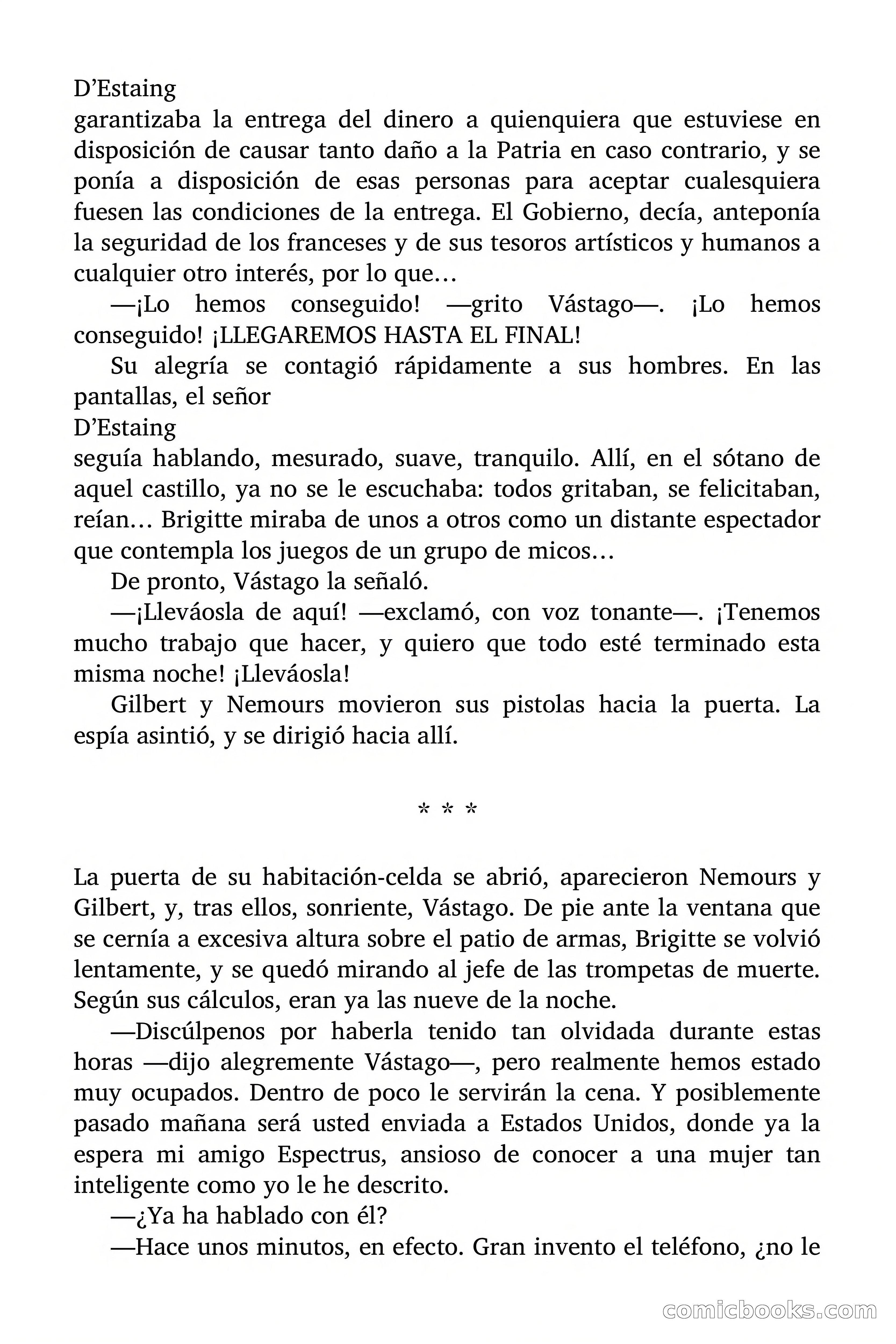 Brigitte en Acción: Trompetas de muerte — page 76 of 96