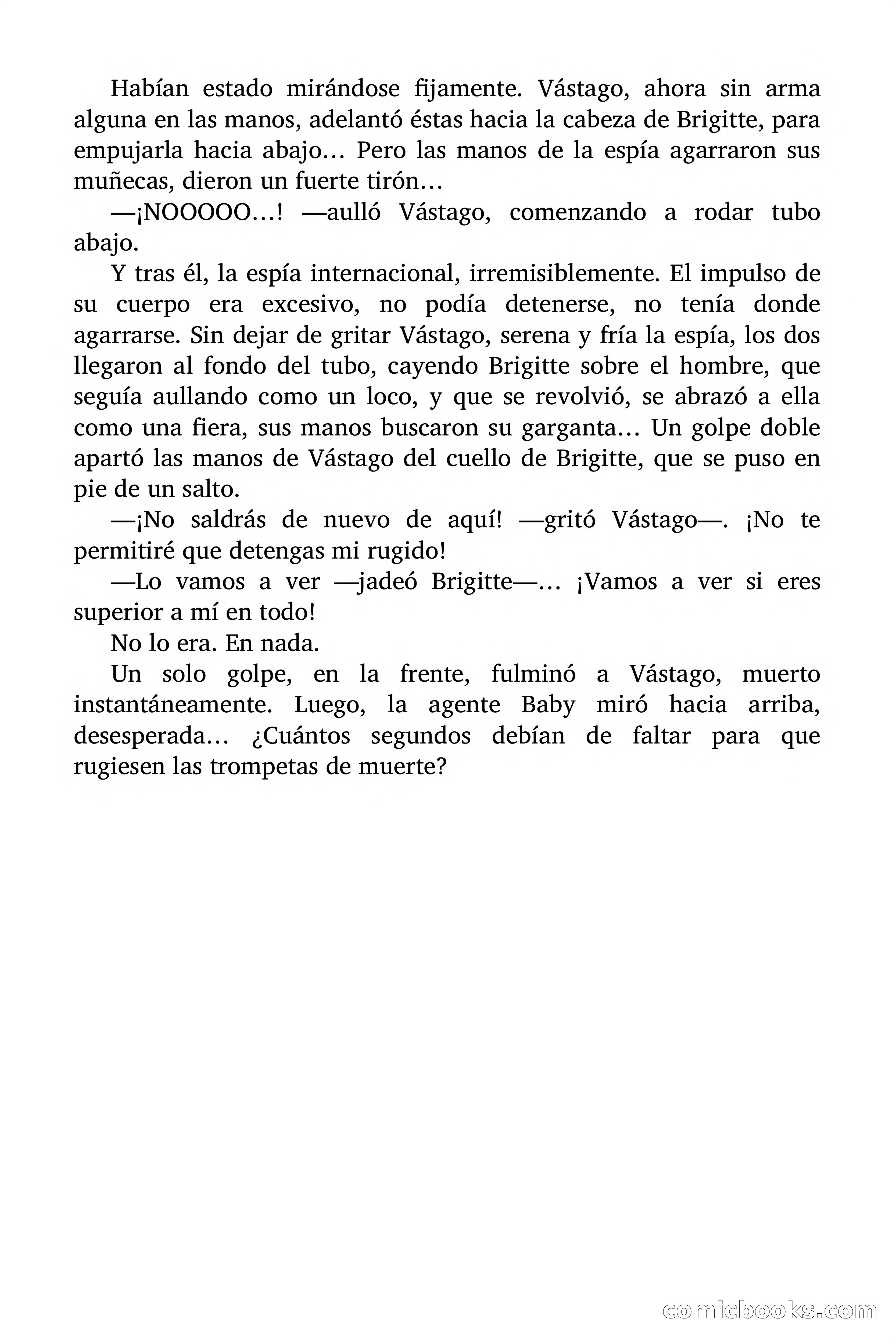 Brigitte en Acción: Trompetas de muerte — page 90 of 96