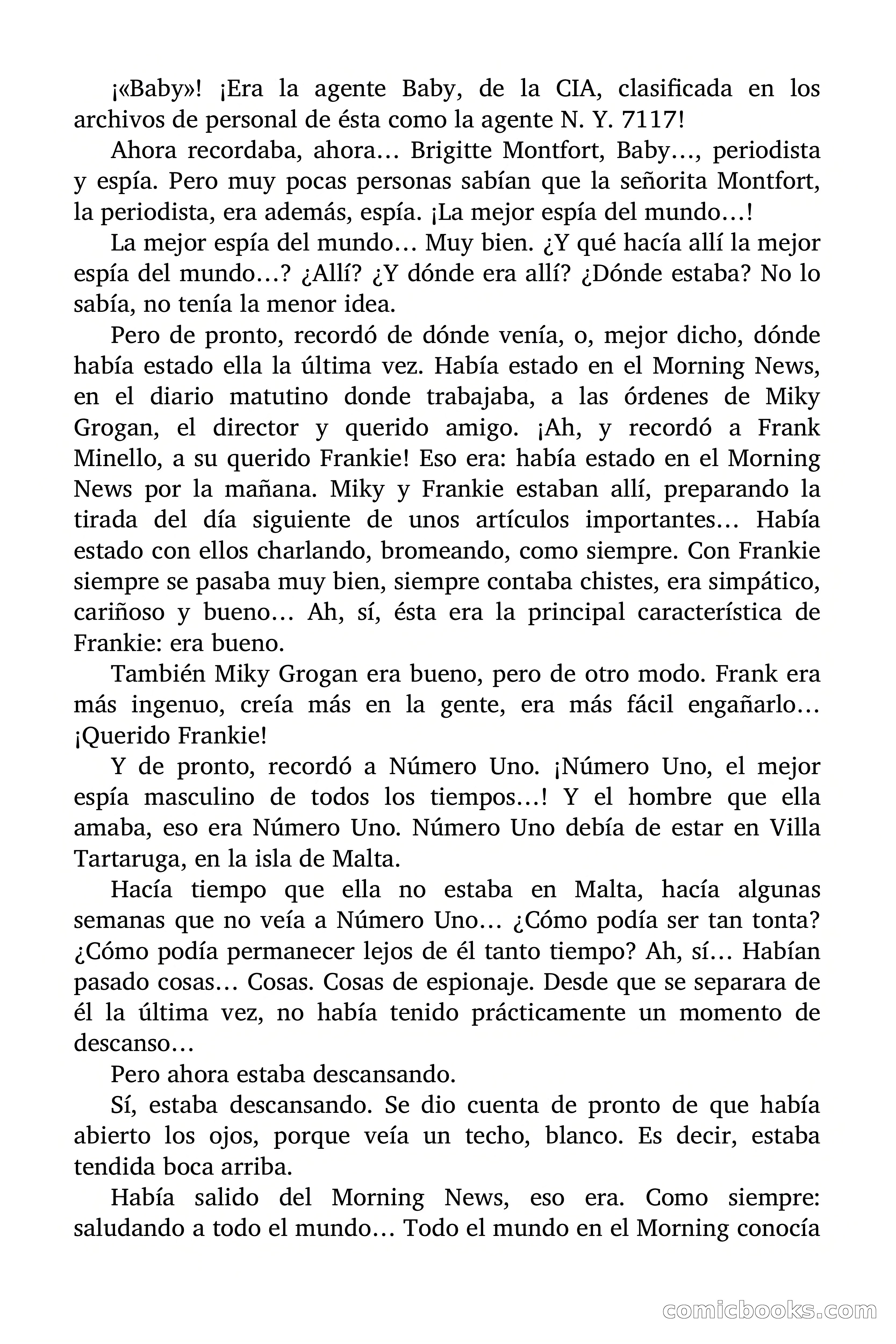 Brigitte en Acción: Mercado de cerebros — page 7 of 90