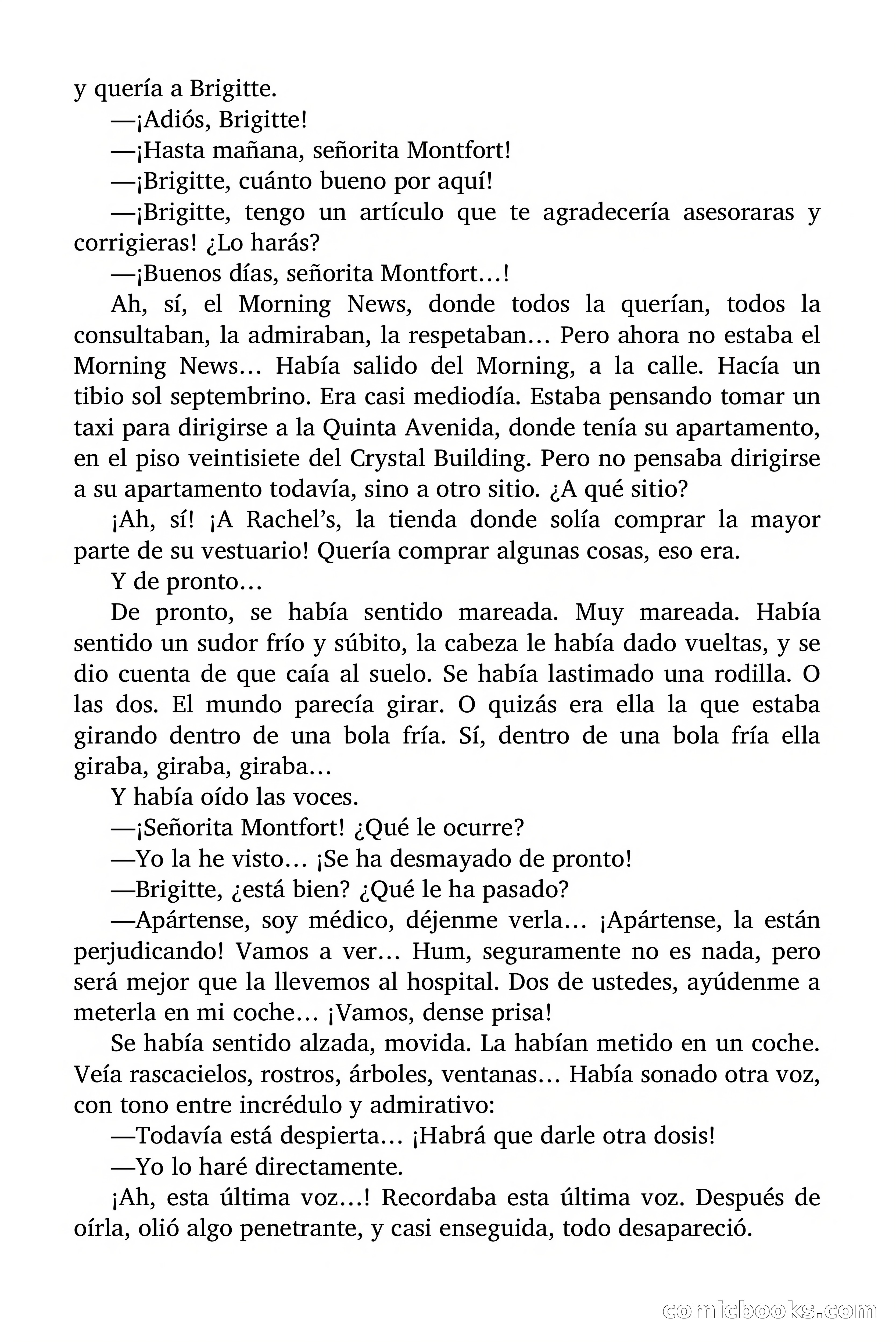 Brigitte en Acción: Mercado de cerebros — page 8 of 90