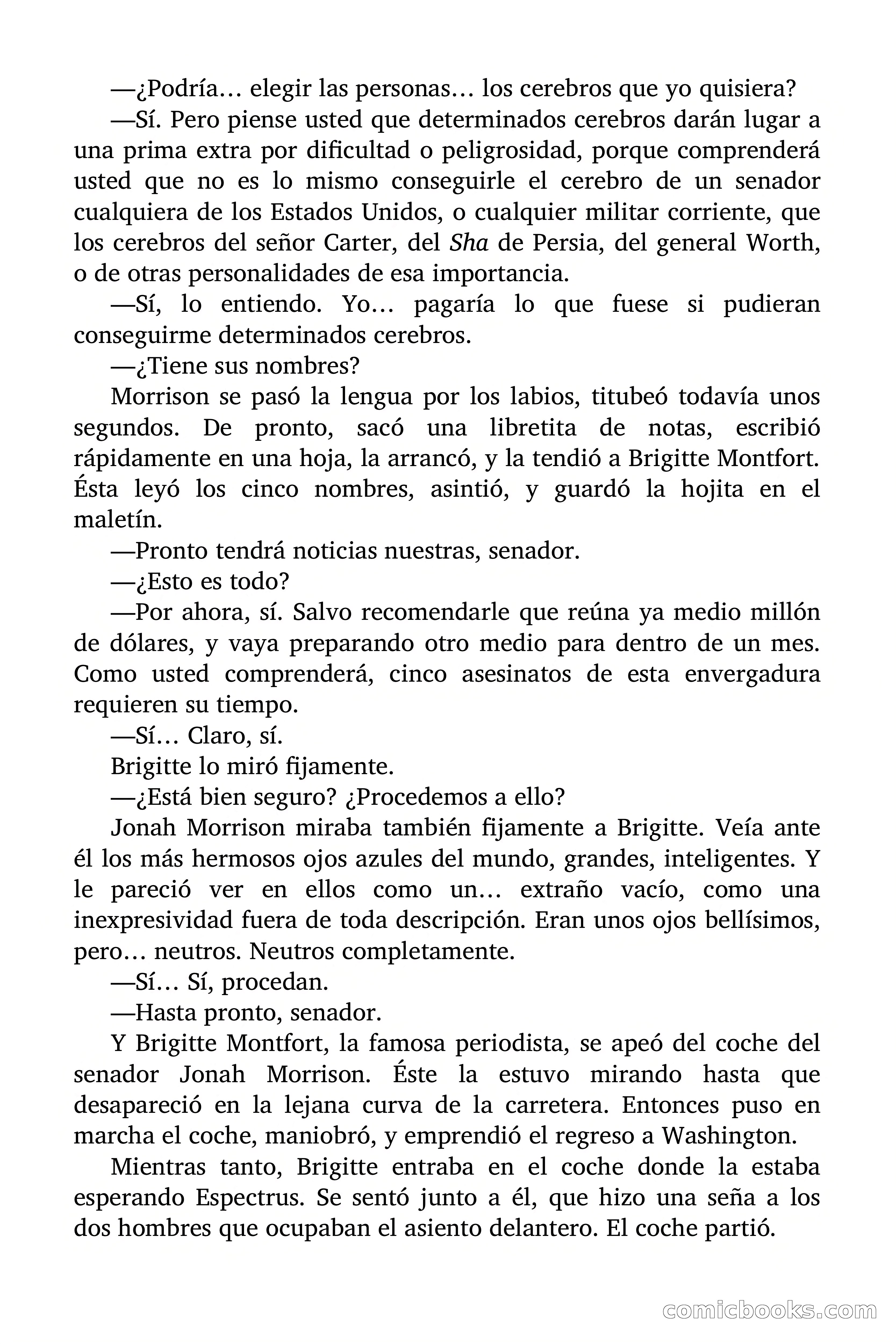 Brigitte en Acción: Mercado de cerebros — page 54 of 90