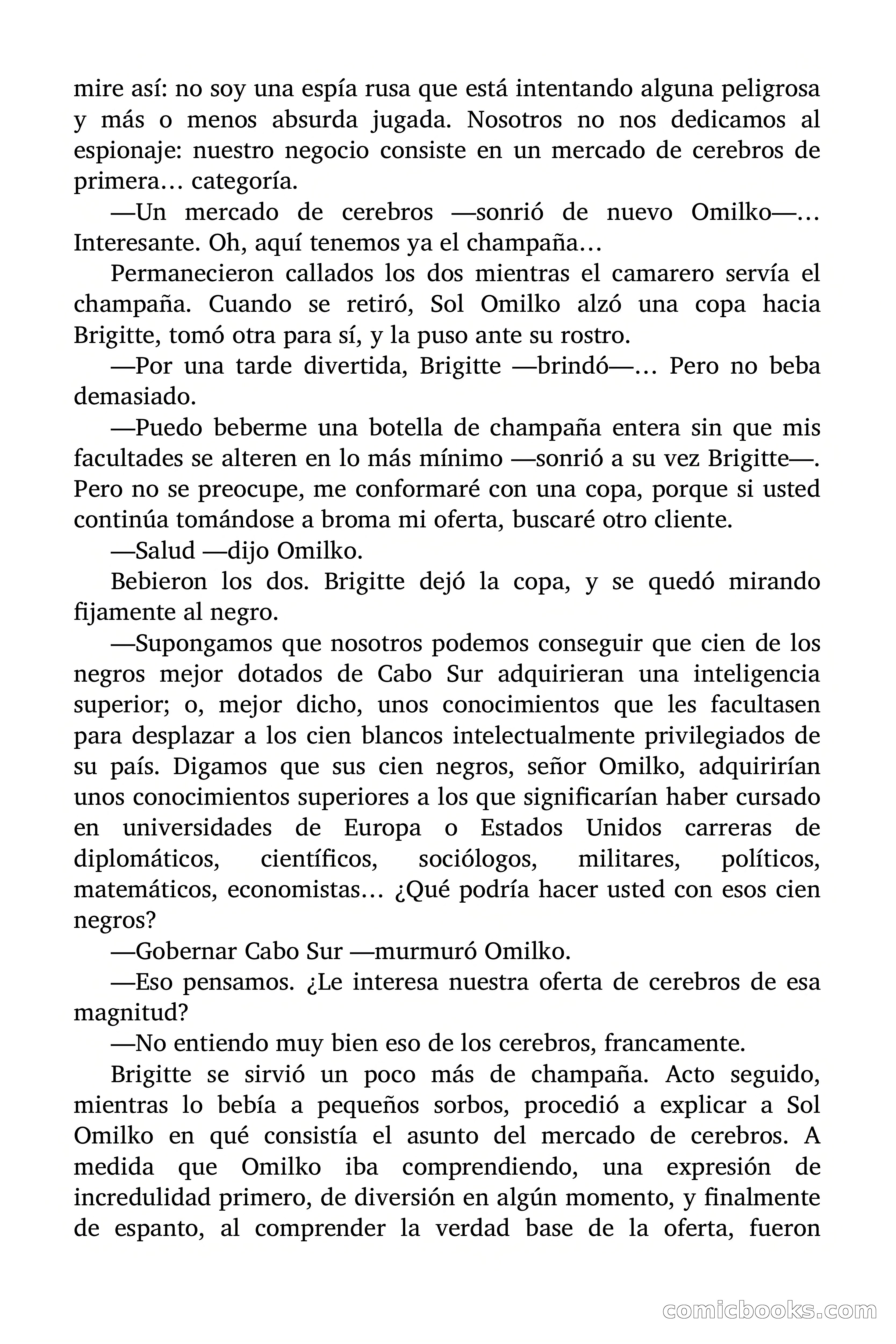 Brigitte en Acción: Mercado de cerebros — page 59 of 90