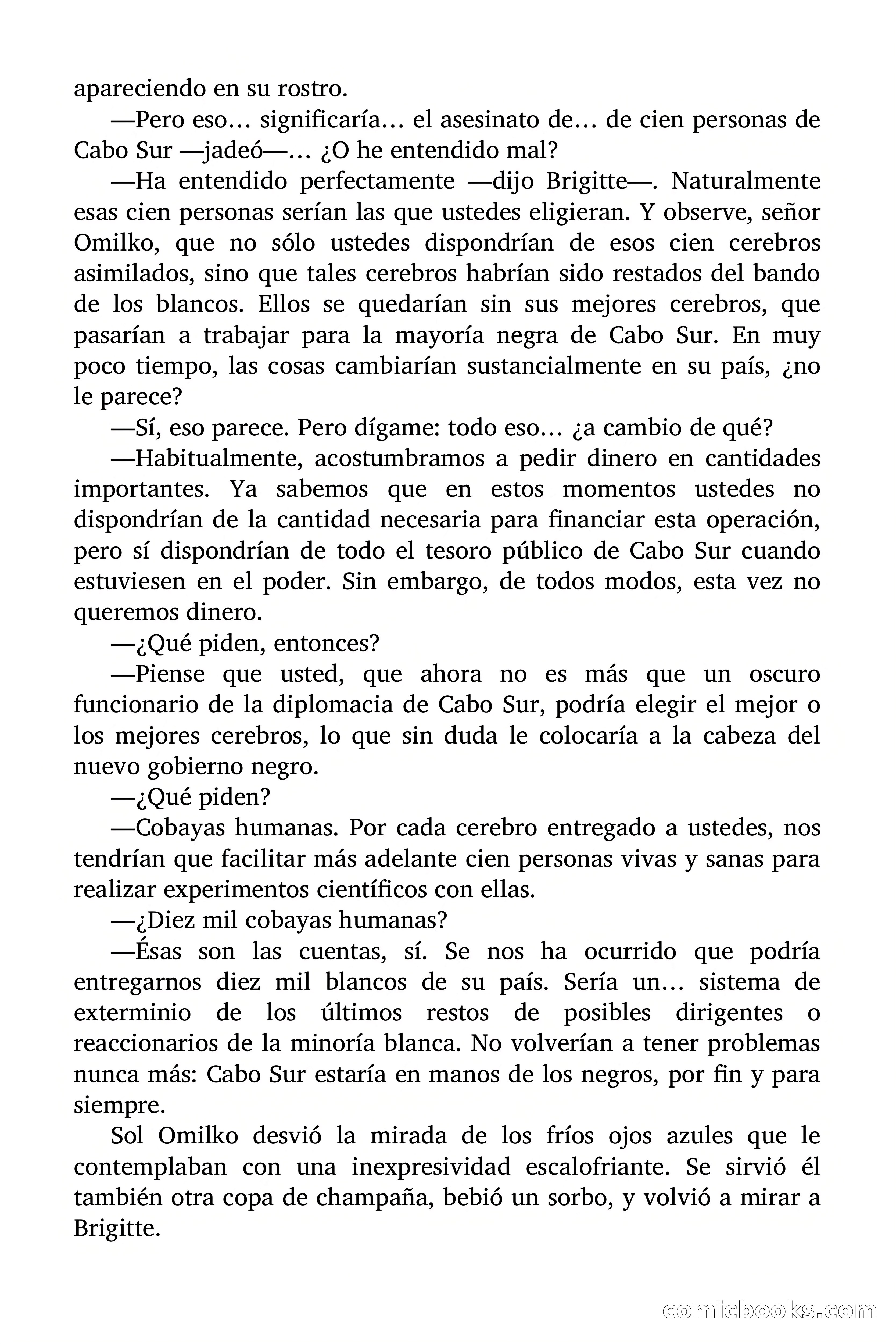 Brigitte en Acción: Mercado de cerebros — page 60 of 90