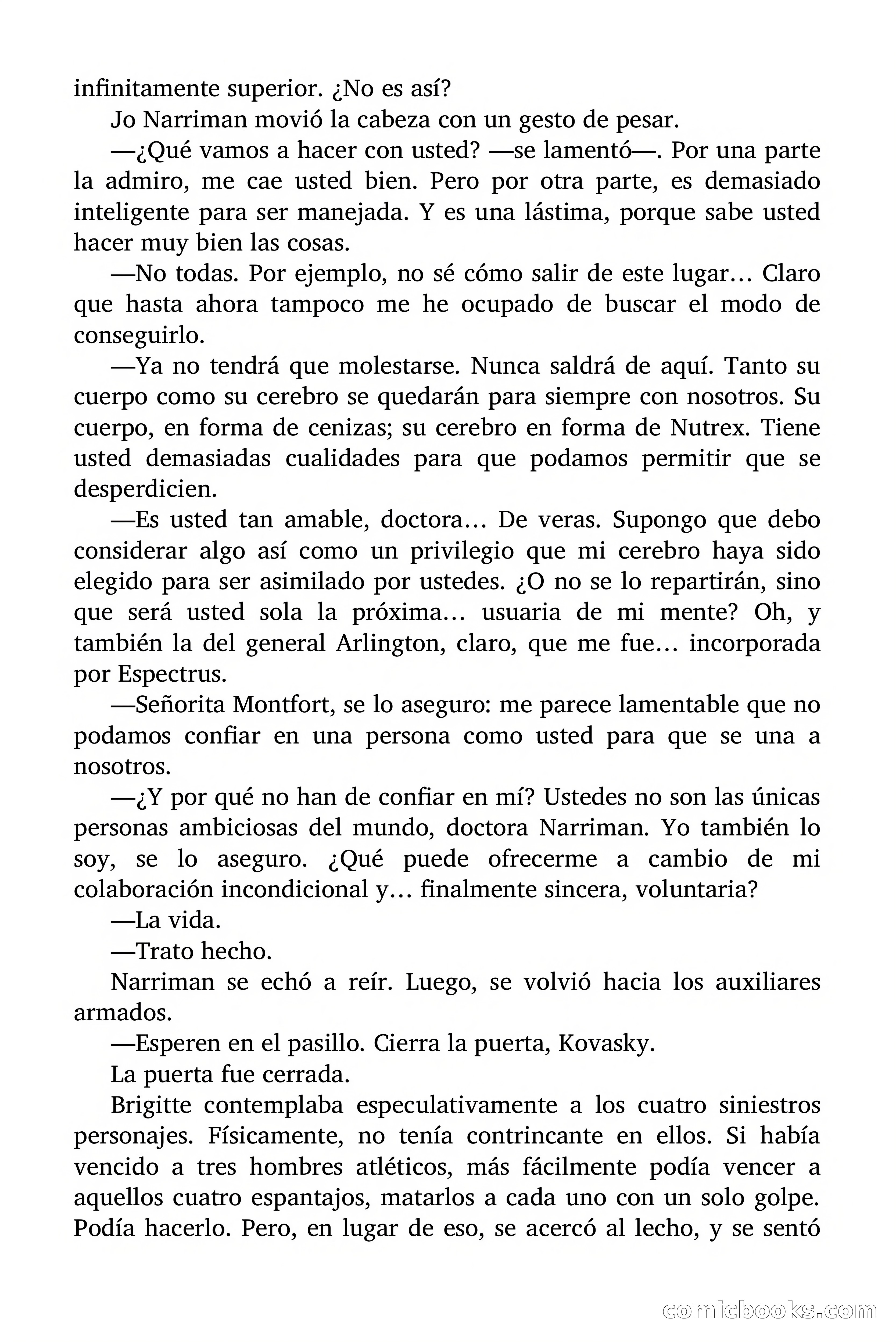 Brigitte en Acción: Mercado de cerebros — page 75 of 90