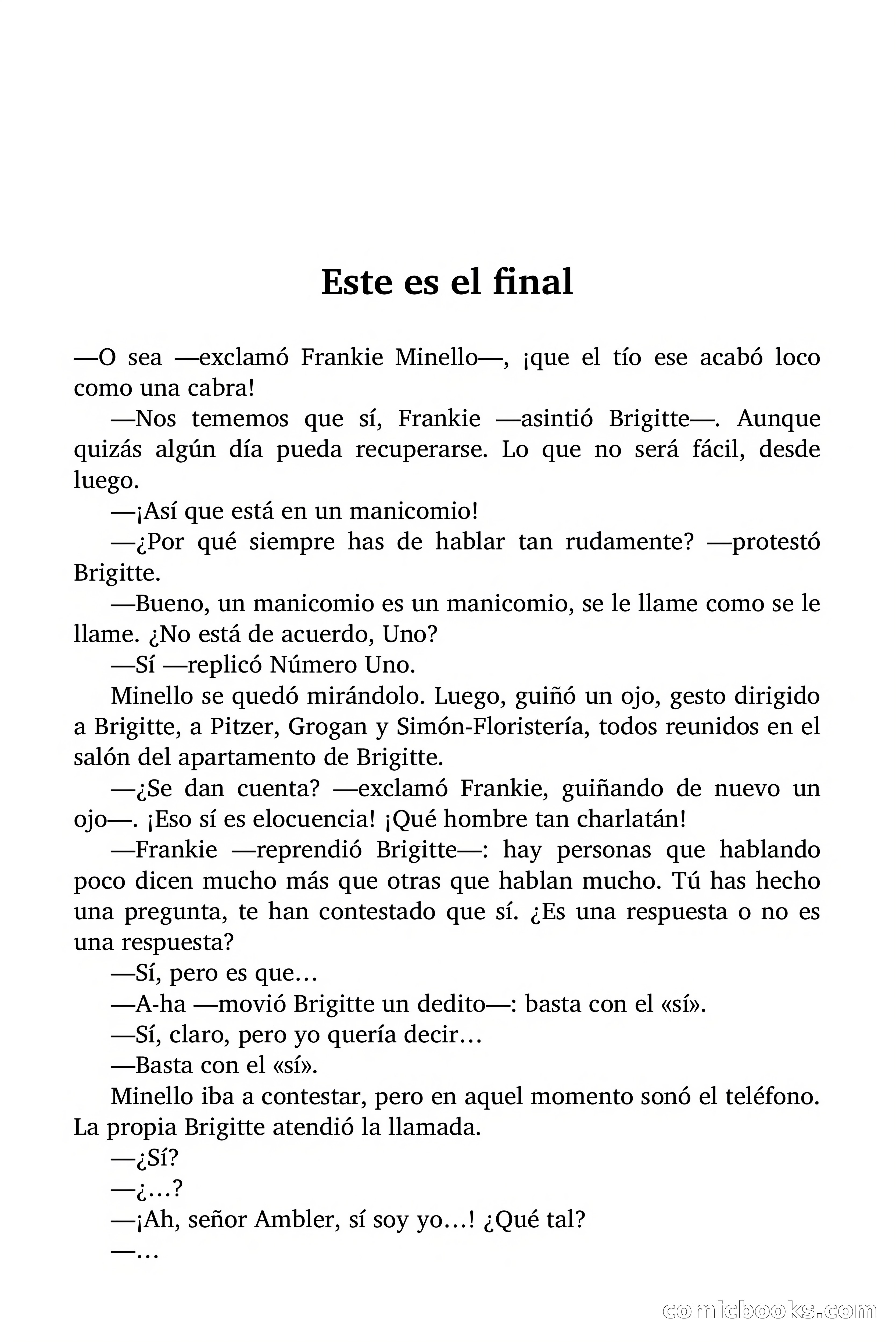Brigitte en Acción: Mercado de cerebros — page 85 of 90