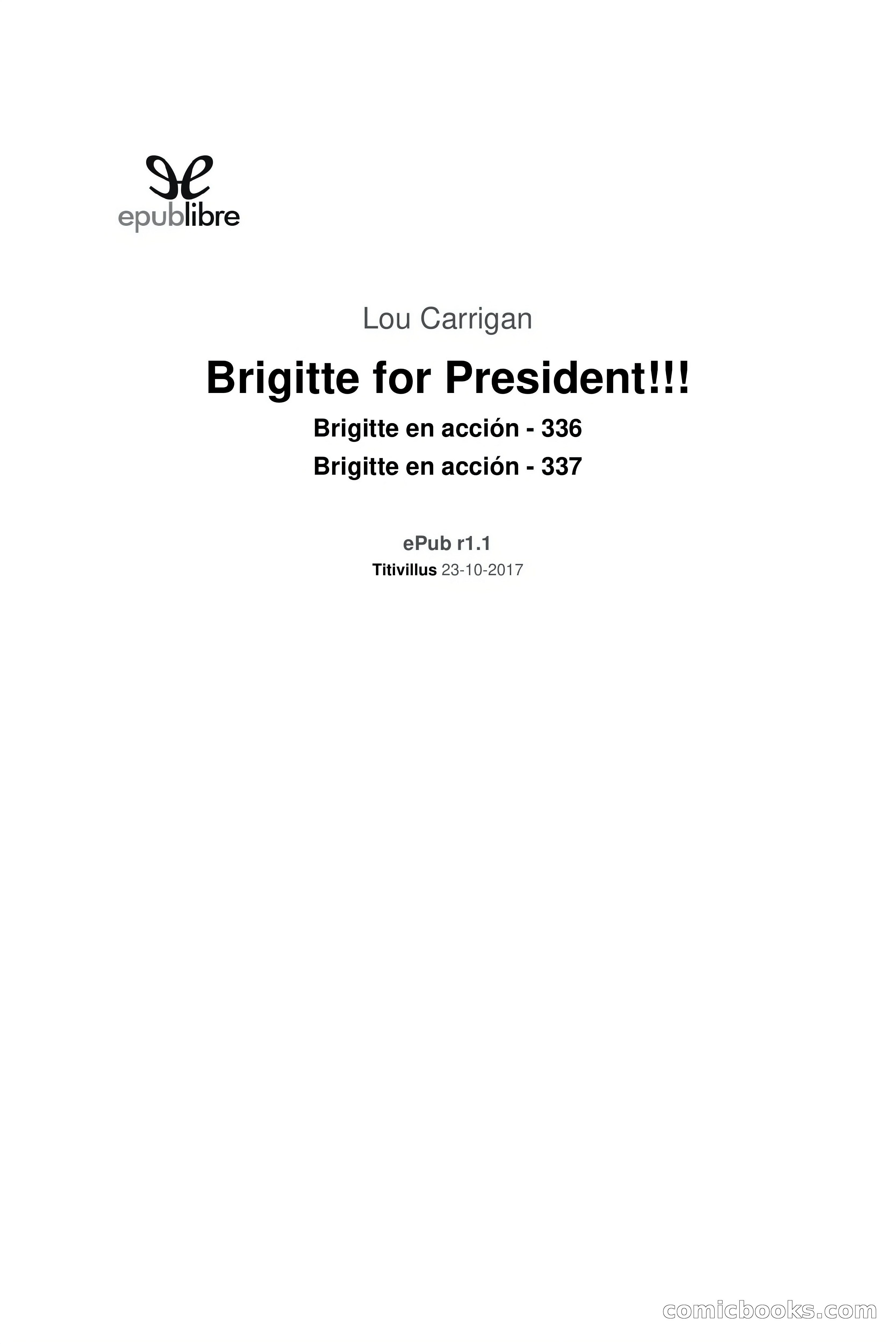 Brigitte for President!!!, vol. 1 y 2 — page 3 of 175