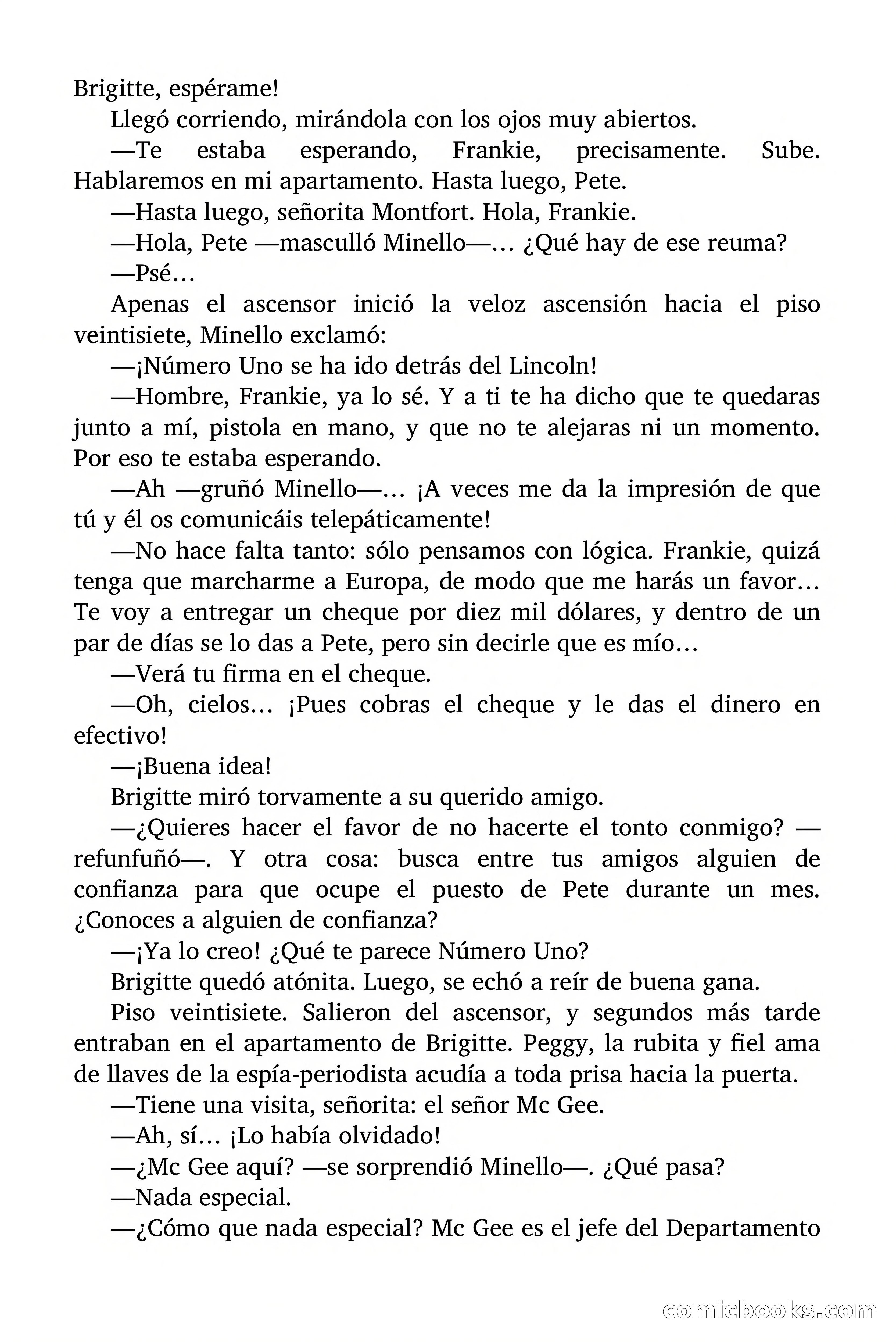 Brigitte en Acción: El Gran Amo — page 17 of 92