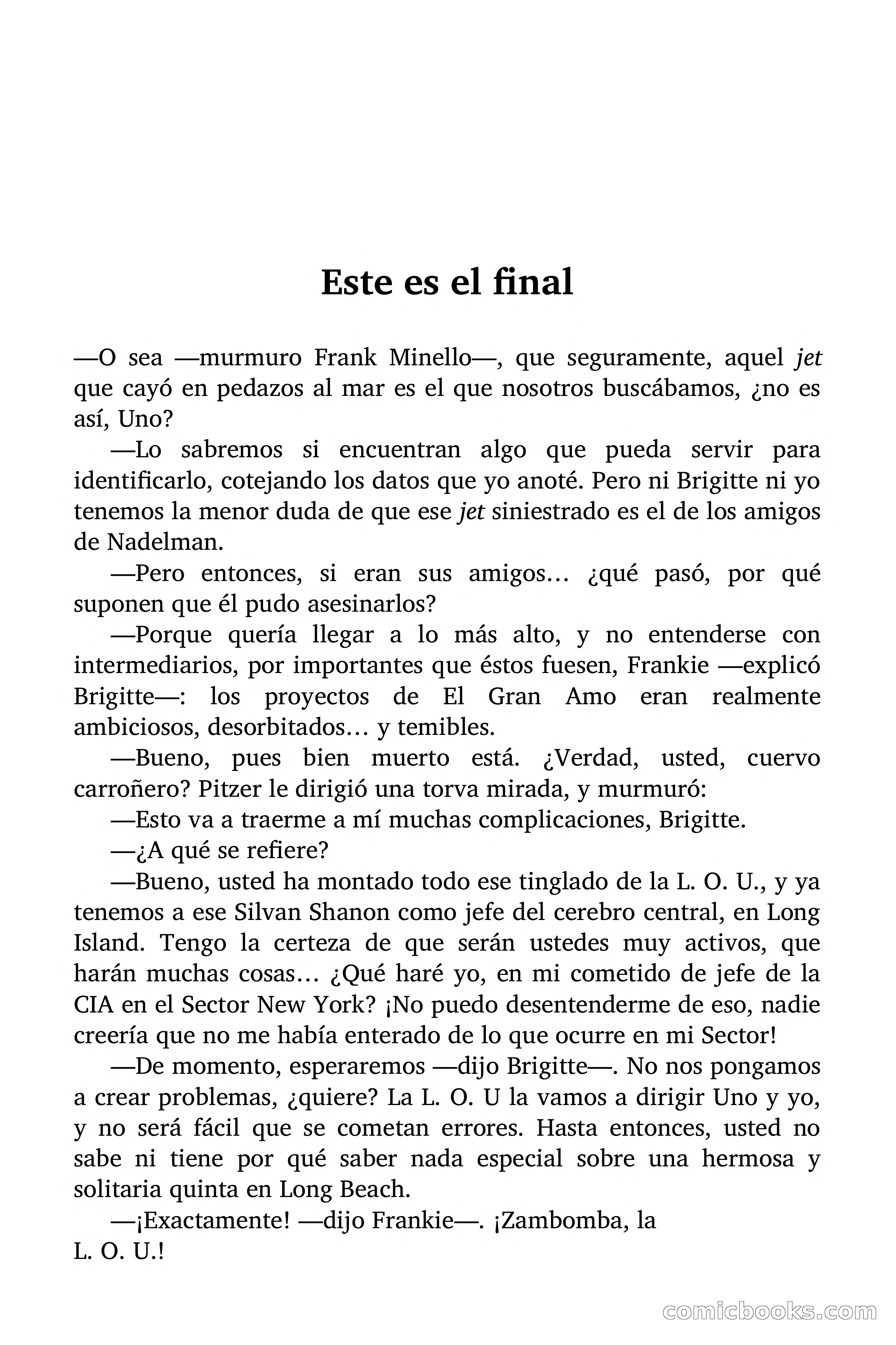 Brigitte en Acción: El Gran Amo — page 86 of 92