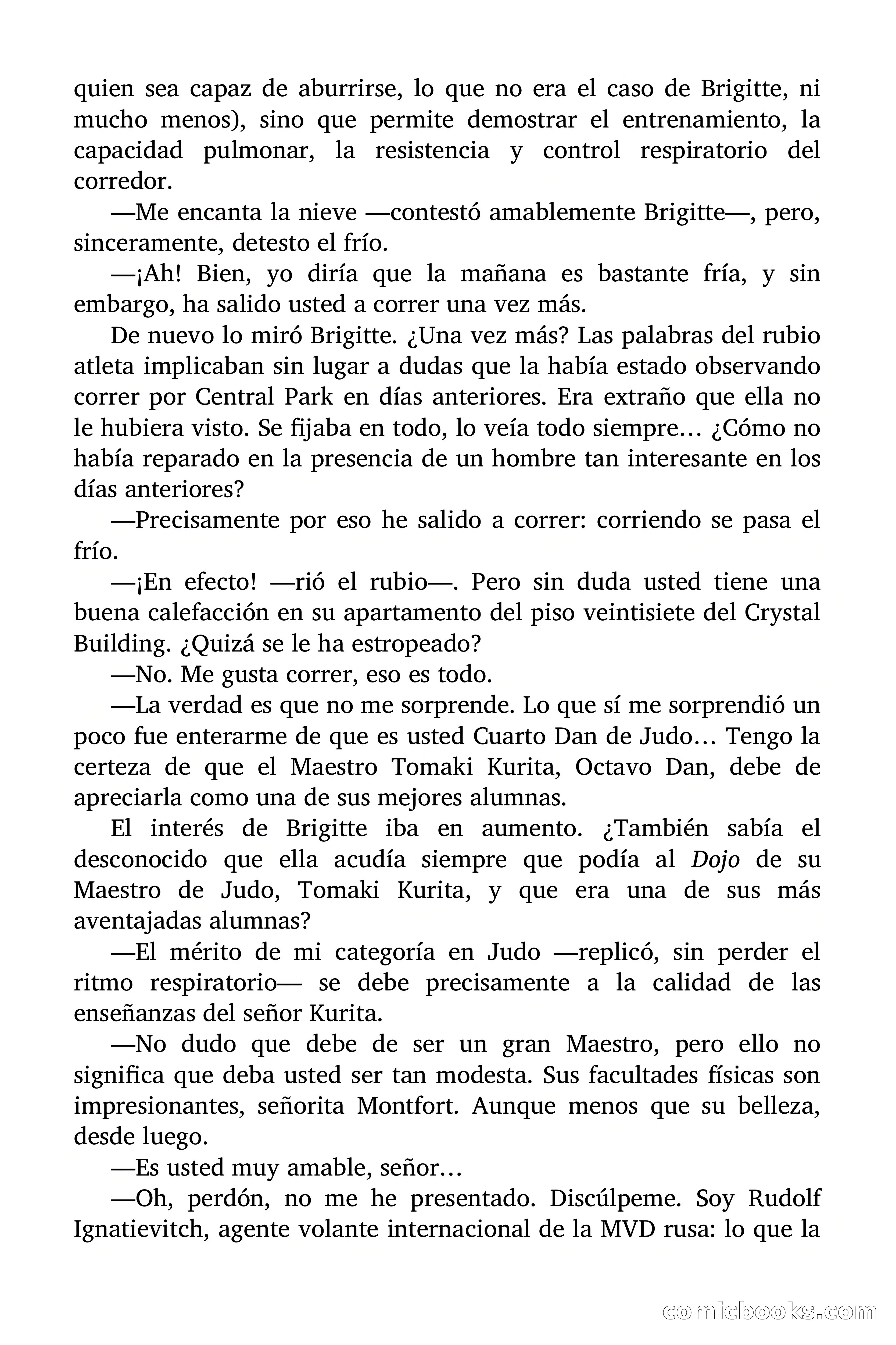 Brigitte en Acción: La espía esclava — page 8 of 91