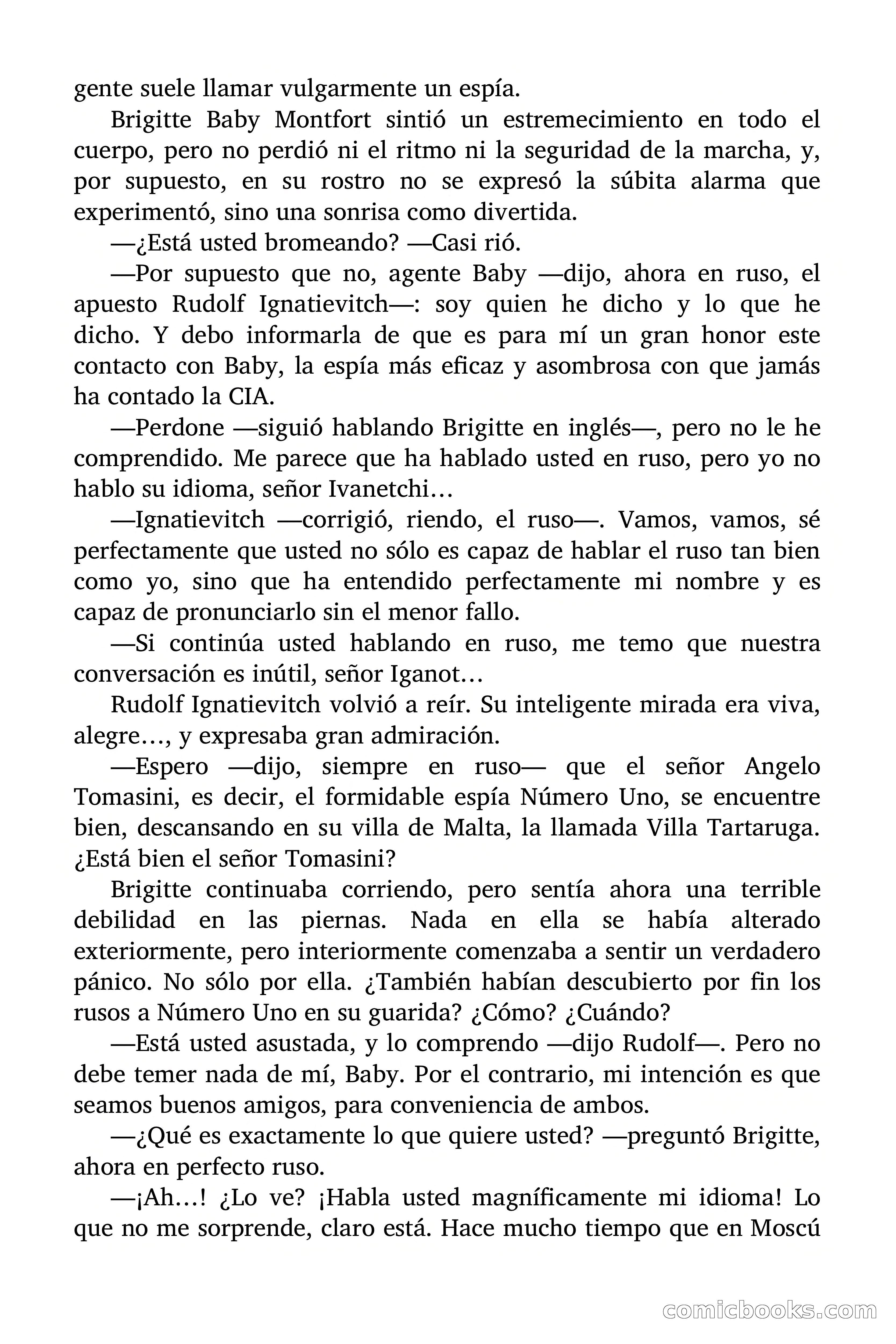 Brigitte en Acción: La espía esclava — page 9 of 91