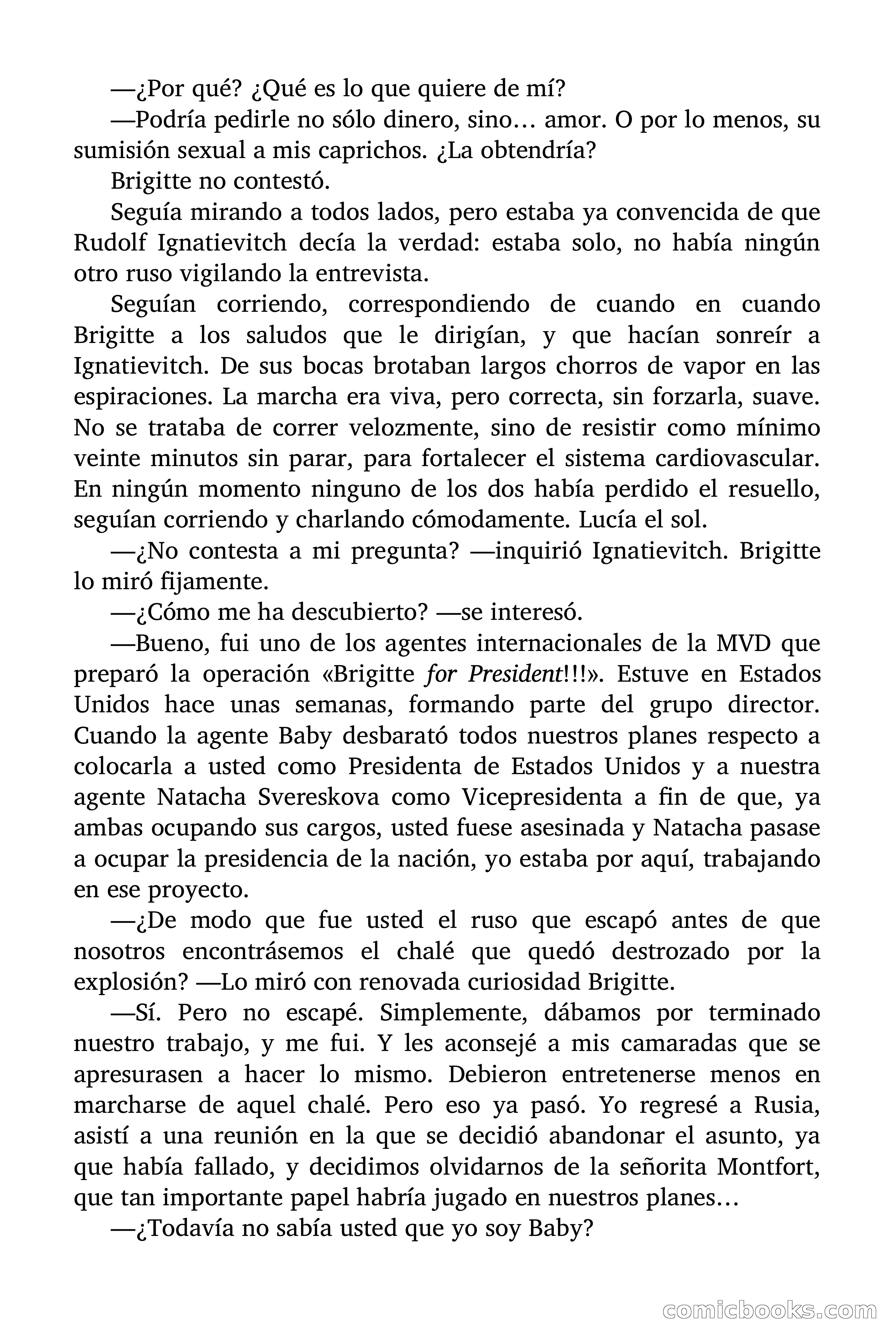 Brigitte en Acción: La espía esclava — page 12 of 91