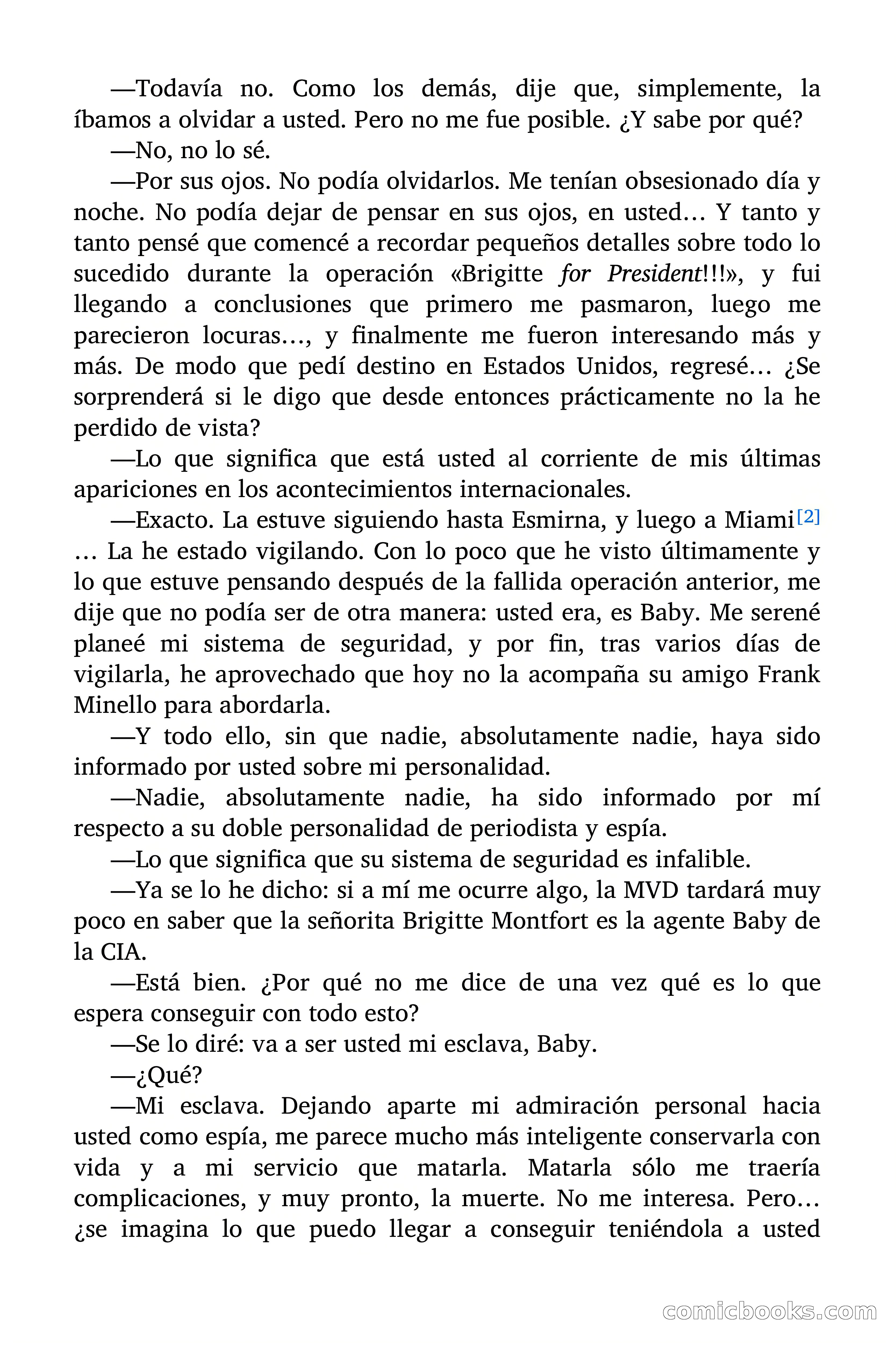 Brigitte en Acción: La espía esclava — page 13 of 91
