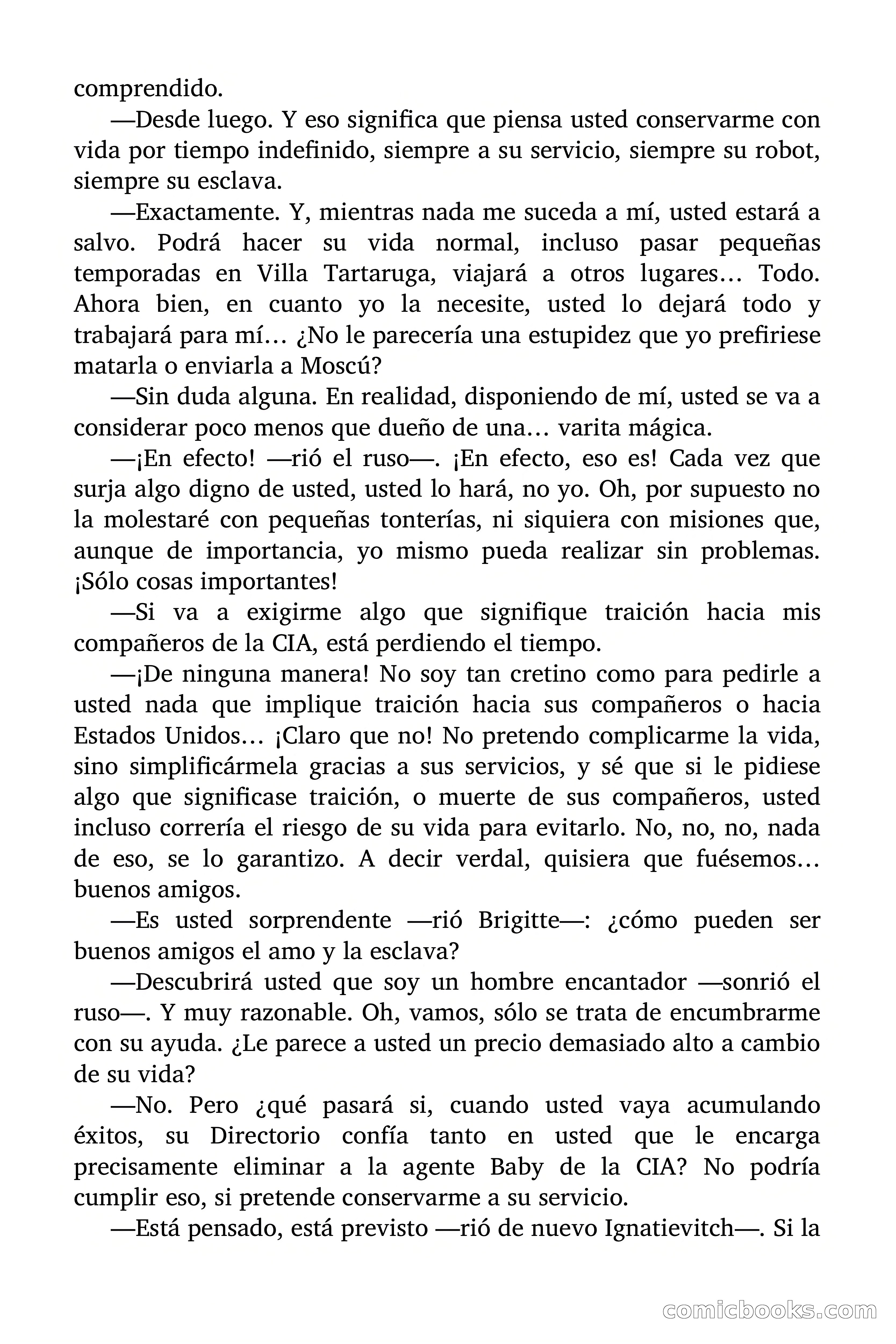 Brigitte en Acción: La espía esclava — page 15 of 91