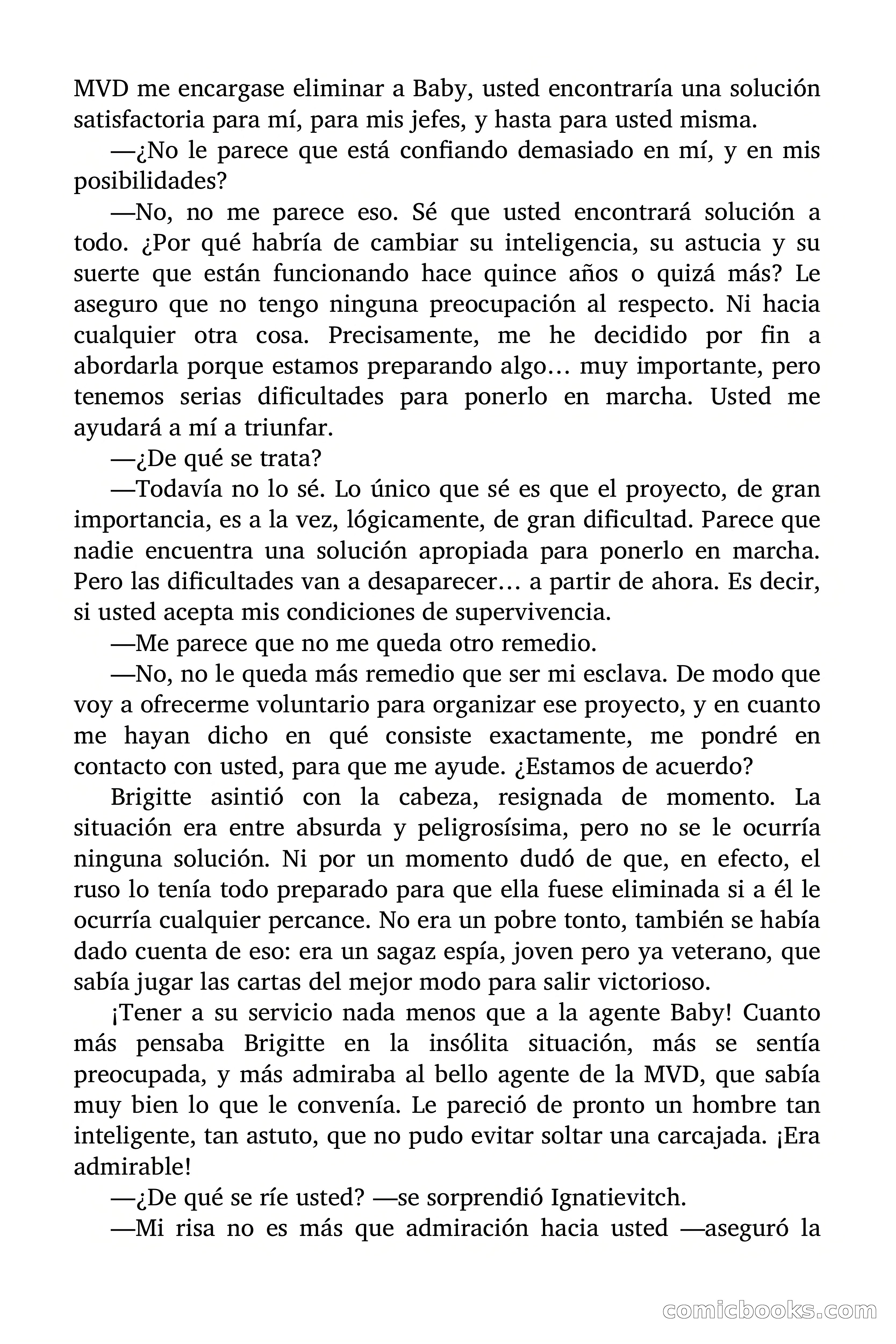 Brigitte en Acción: La espía esclava — page 16 of 91