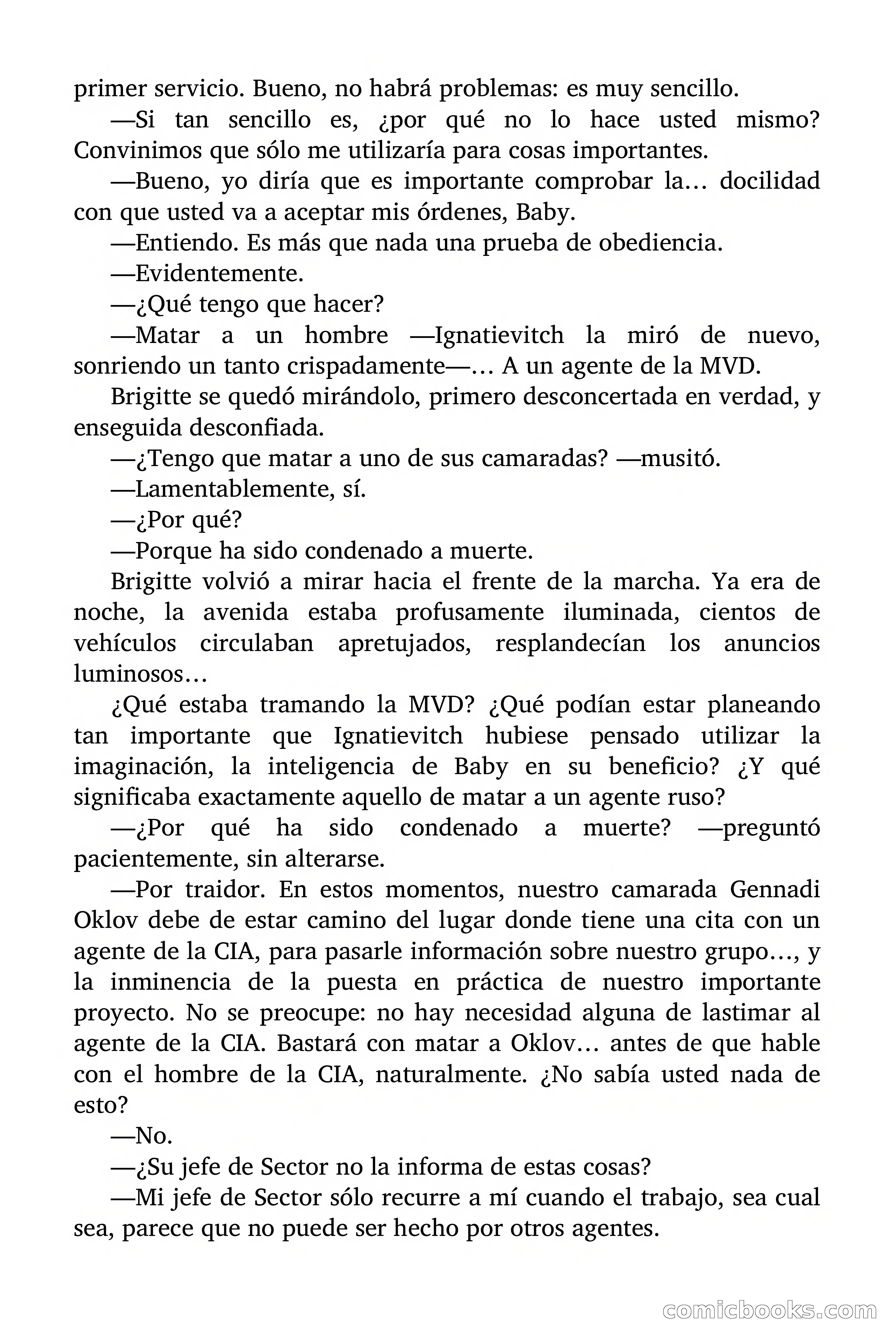 Brigitte en Acción: La espía esclava — page 22 of 91