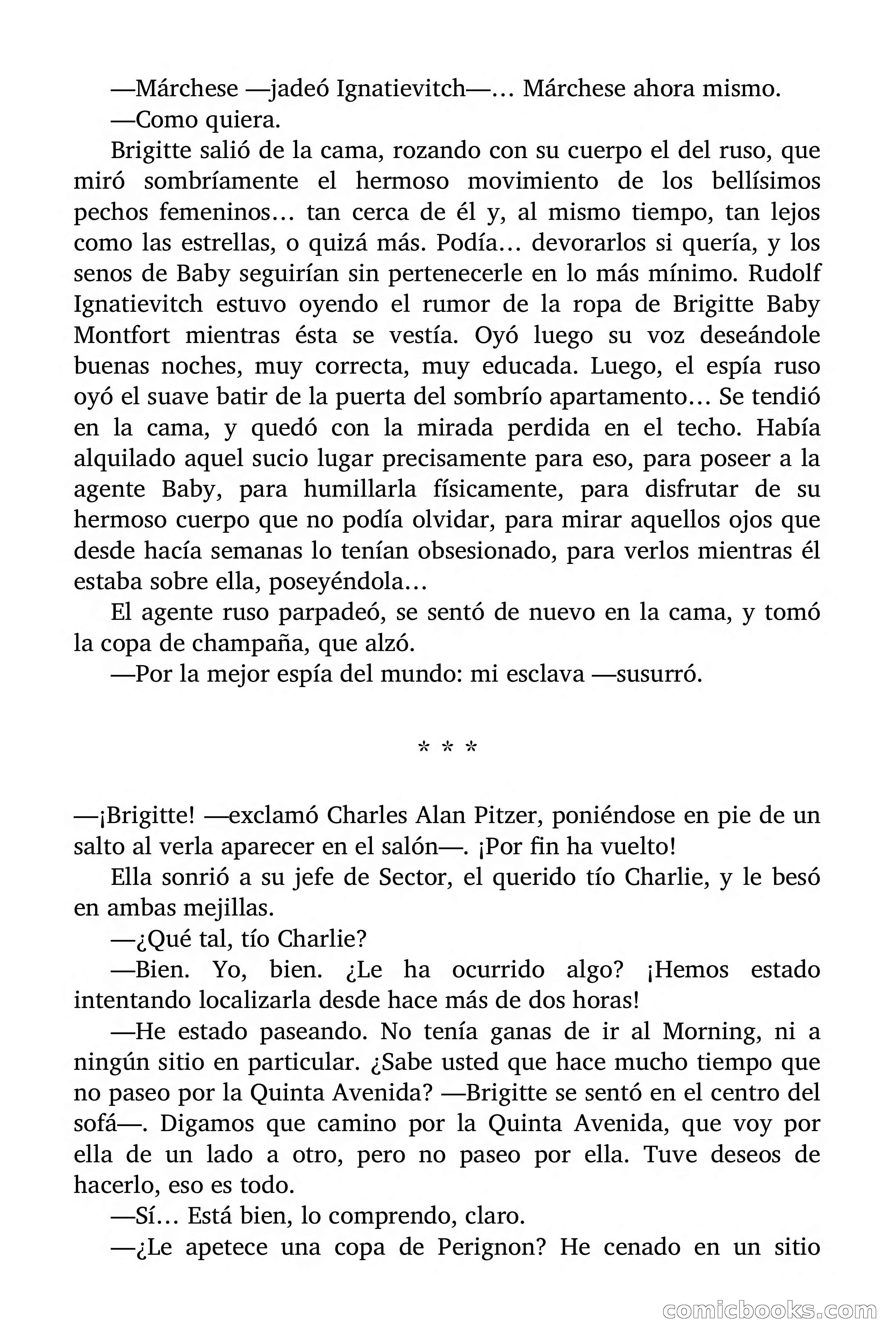 Brigitte en Acción: La espía esclava — page 35 of 91