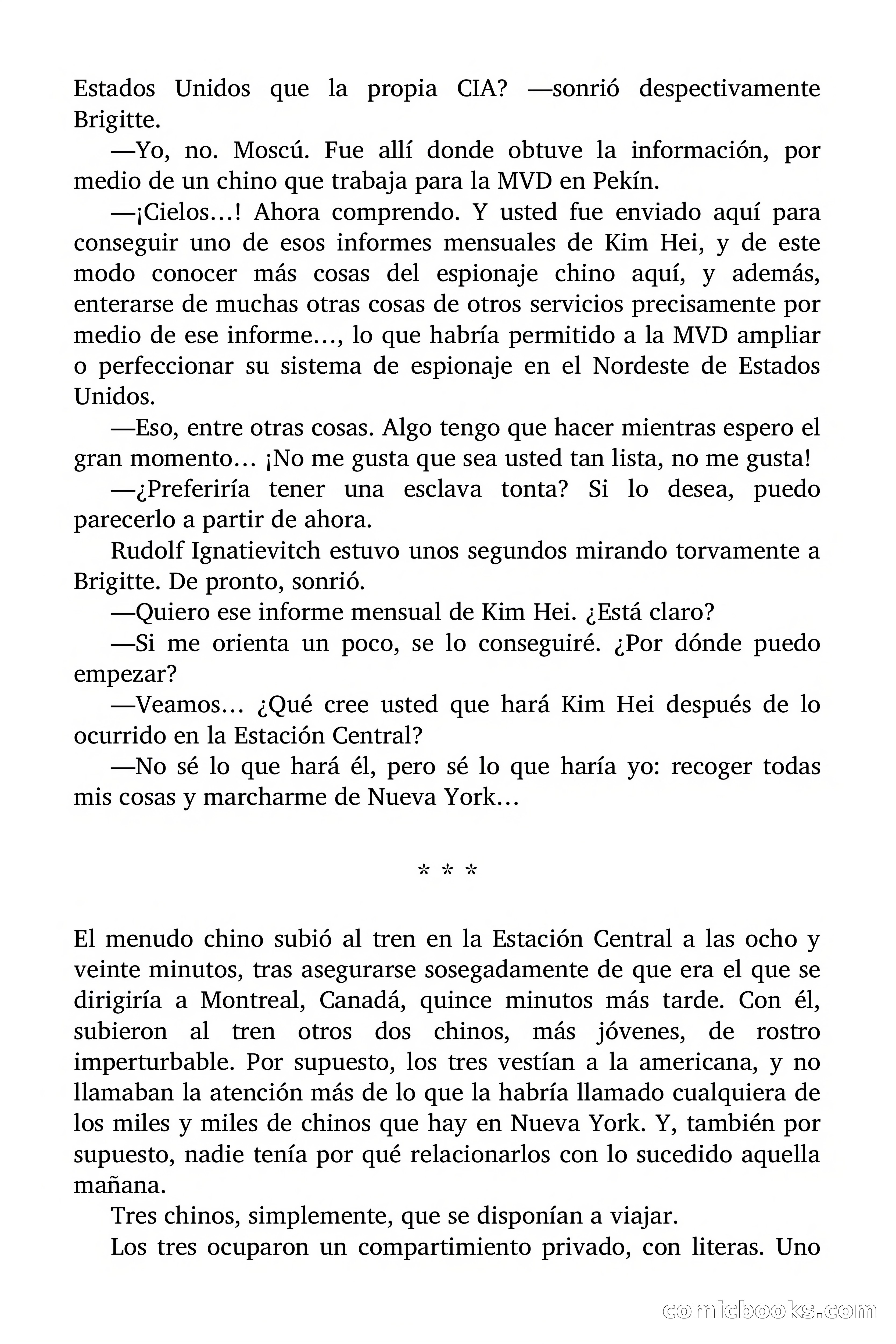 Brigitte en Acción: La espía esclava — page 54 of 91
