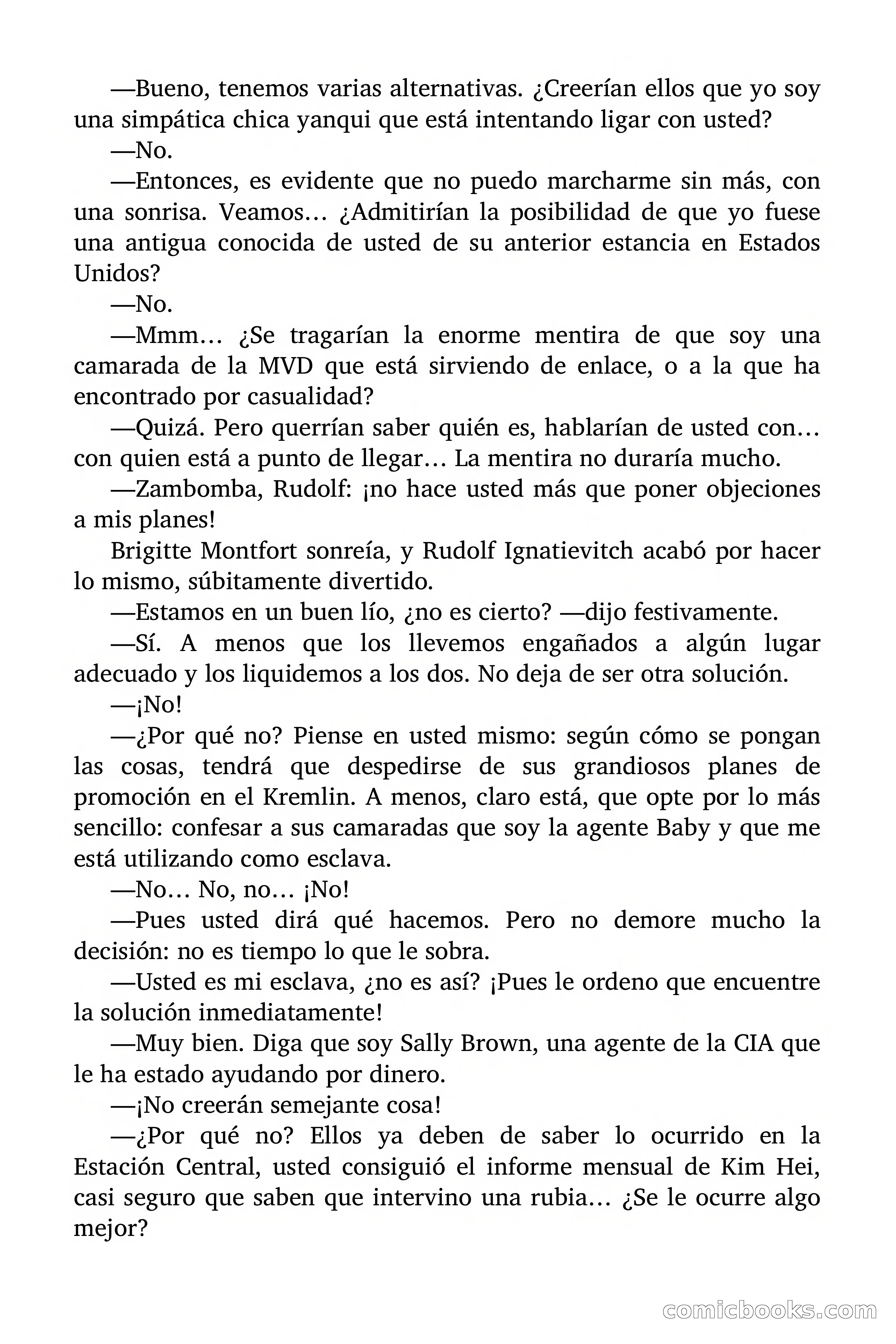 Brigitte en Acción: La espía esclava — page 70 of 91
