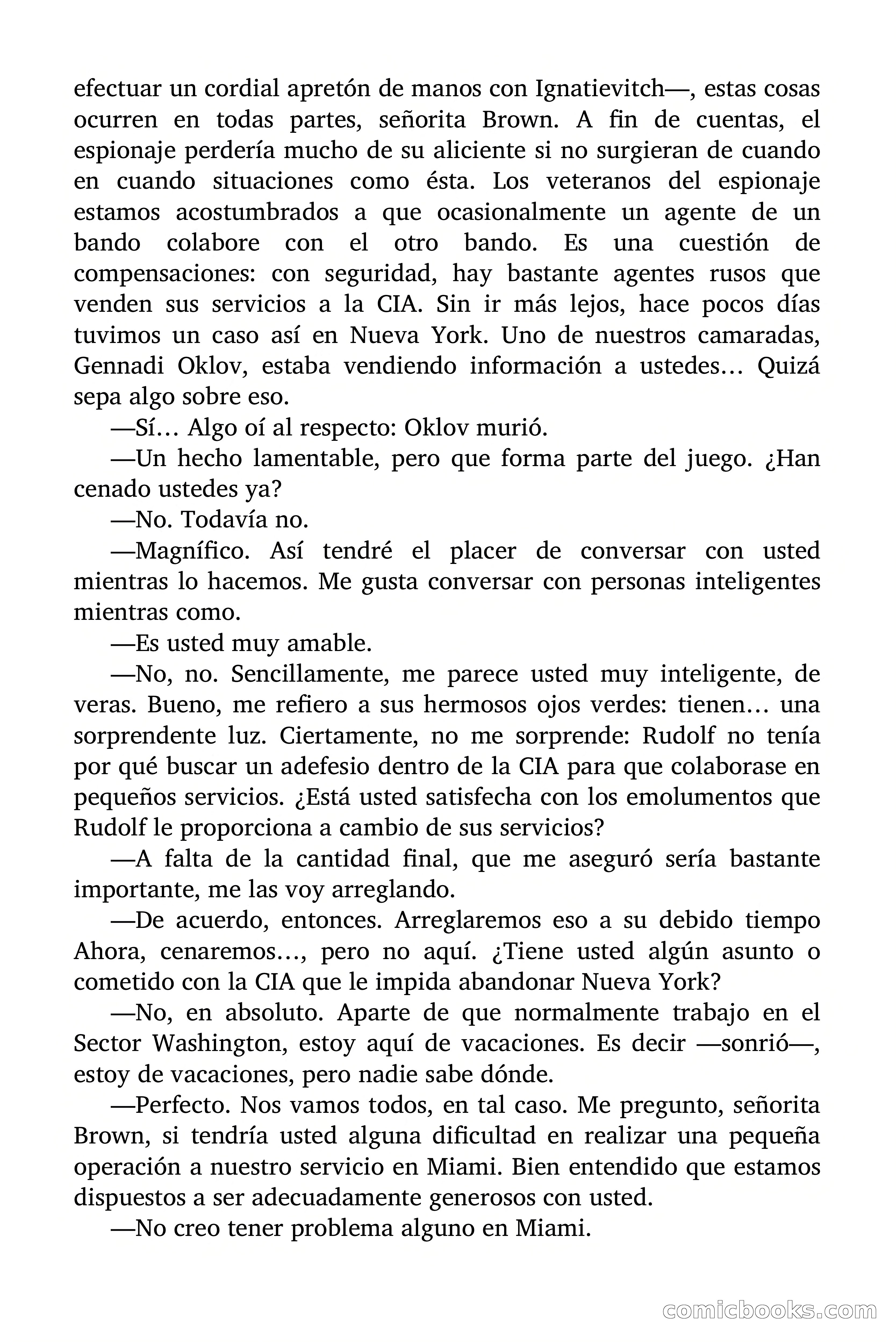 Brigitte en Acción: La espía esclava — page 73 of 91