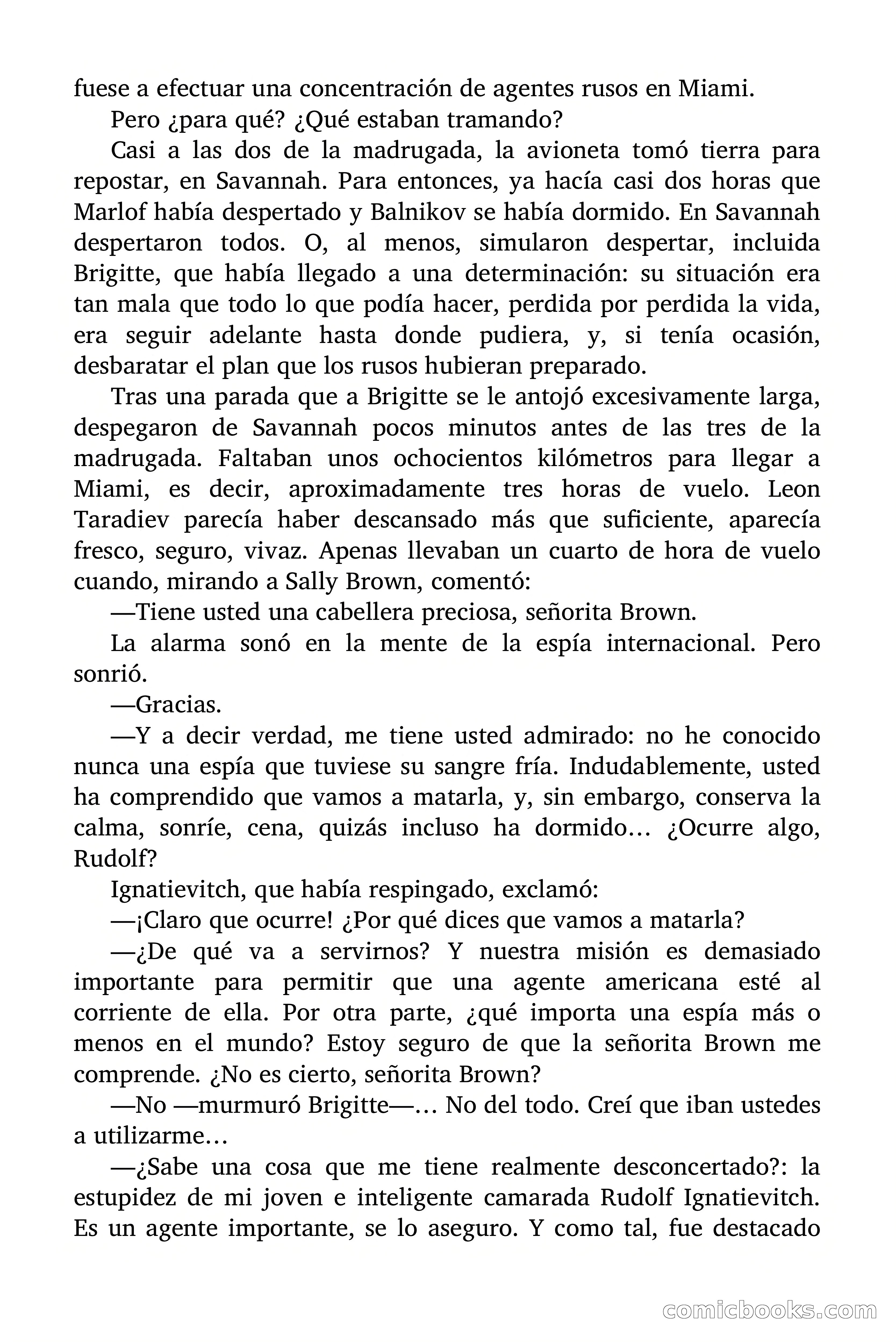 Brigitte en Acción: La espía esclava — page 76 of 91