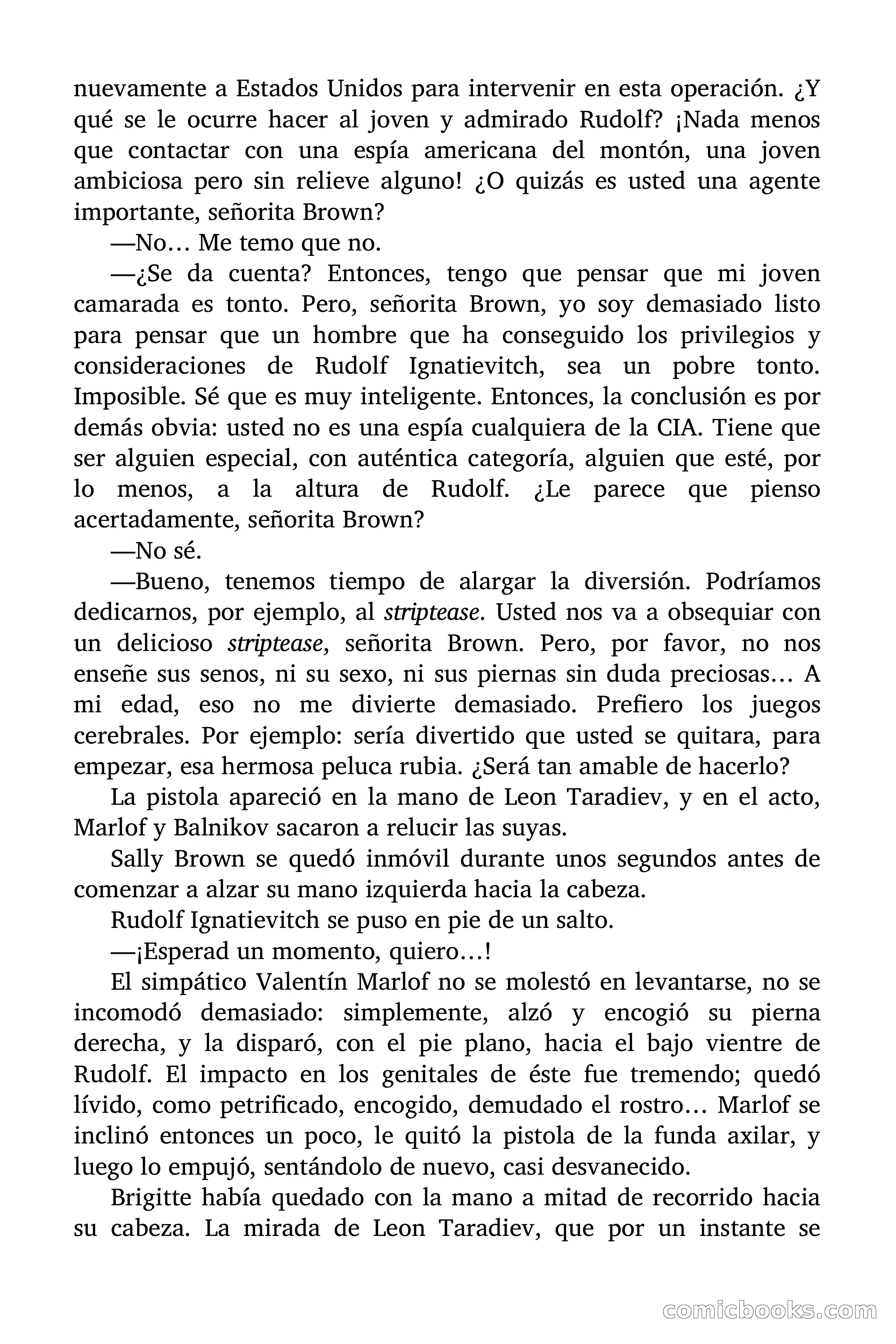 Brigitte en Acción: La espía esclava — page 77 of 91