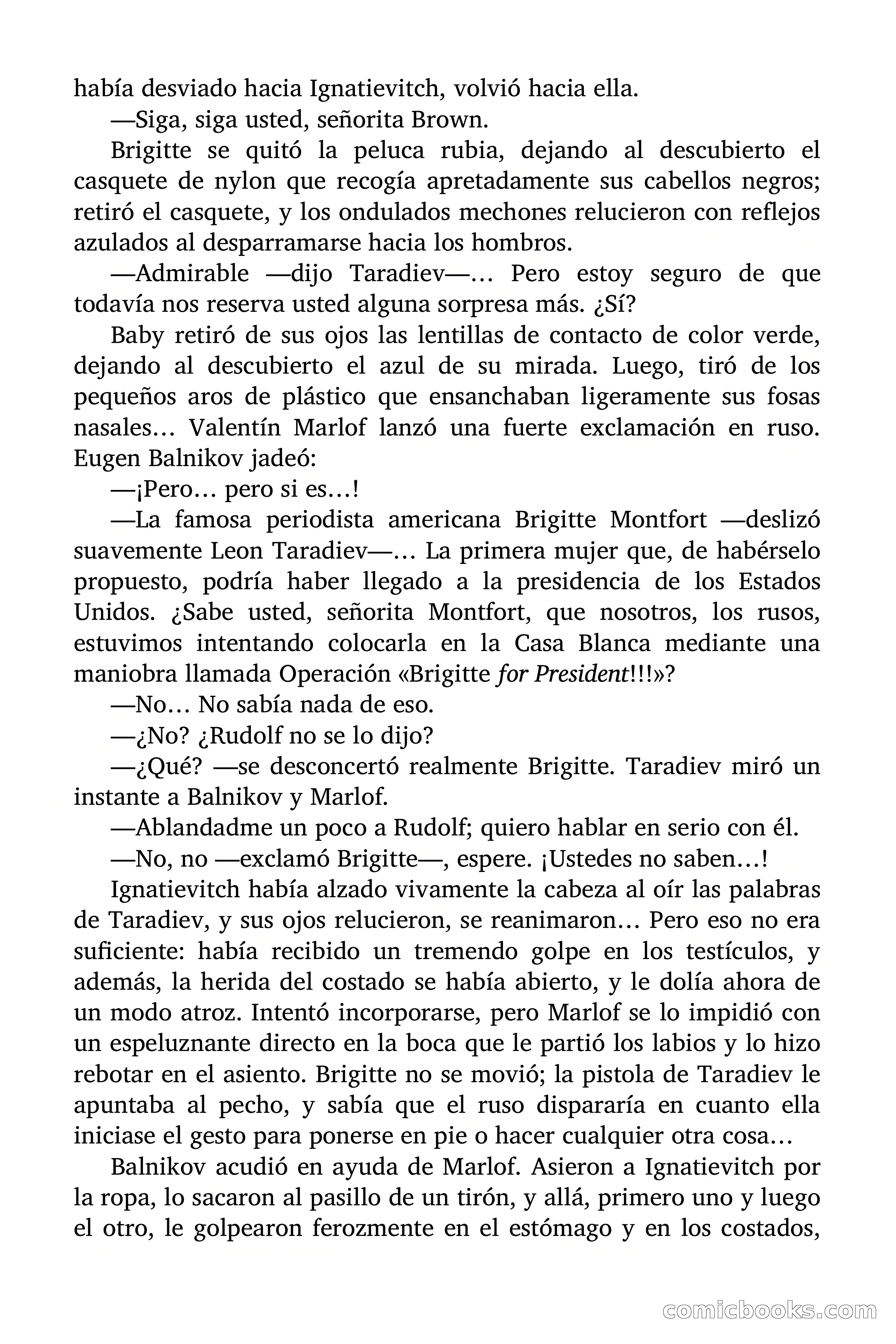 Brigitte en Acción: La espía esclava — page 78 of 91