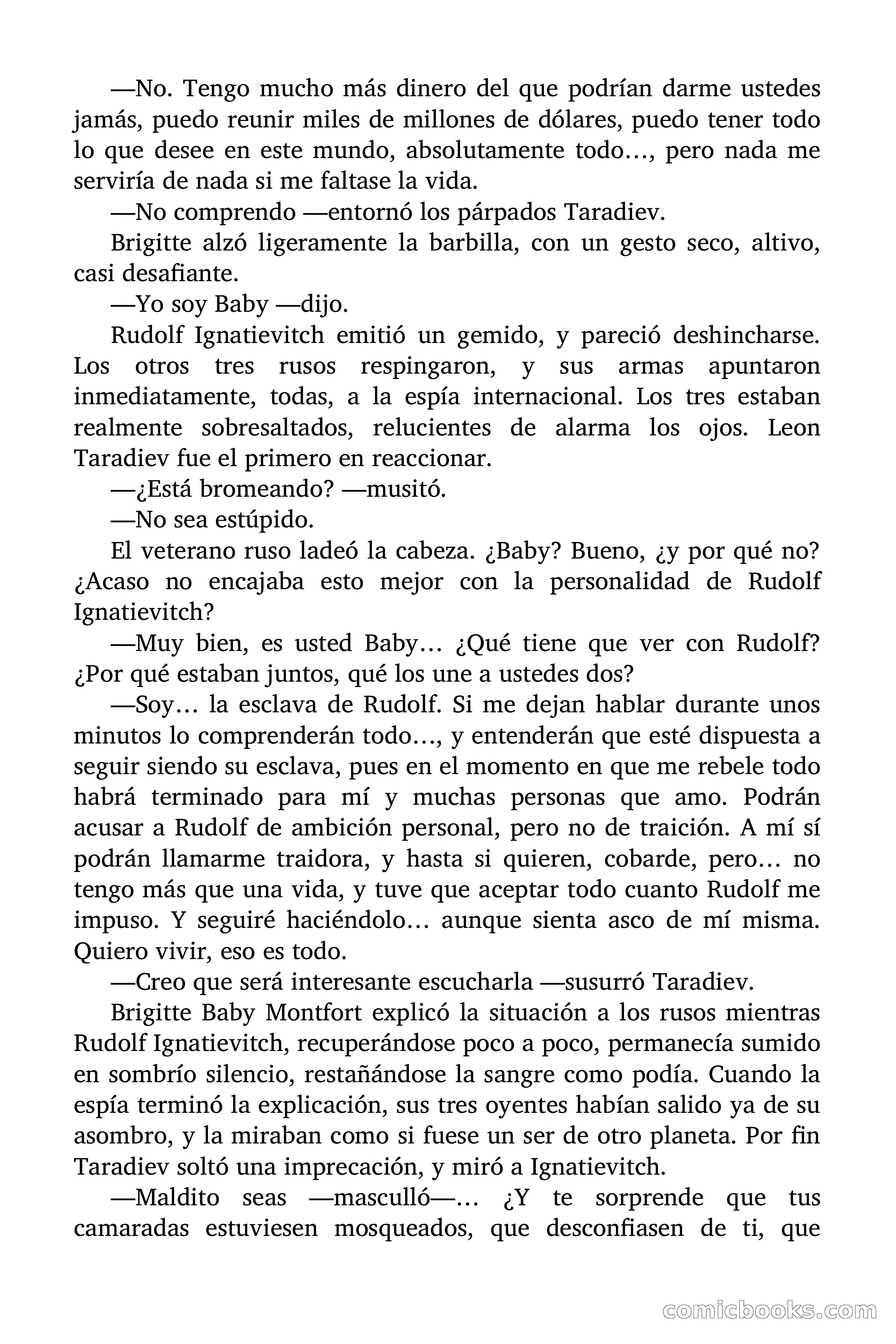 Brigitte en Acción: La espía esclava — page 80 of 91