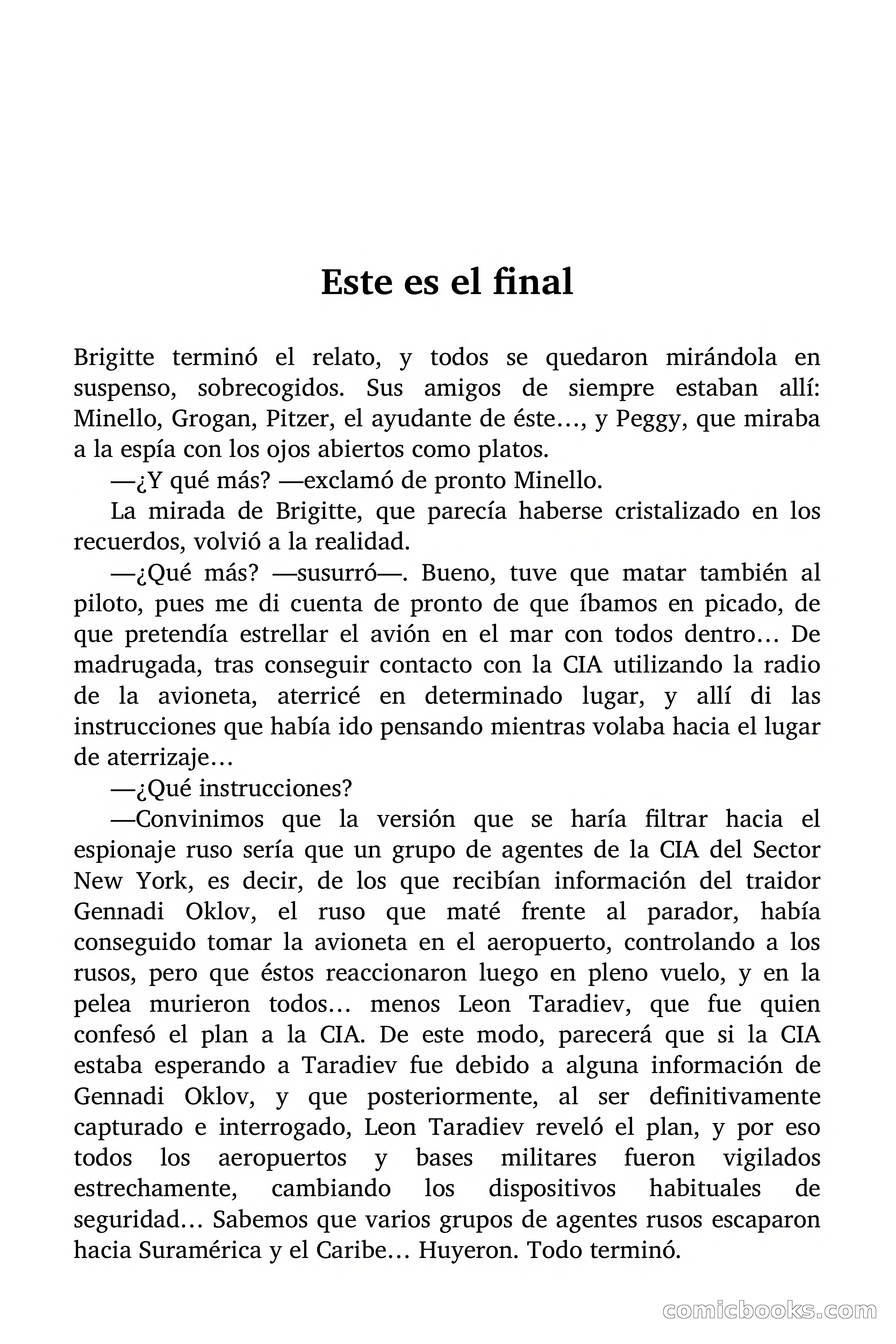 Brigitte en Acción: La espía esclava — page 87 of 91