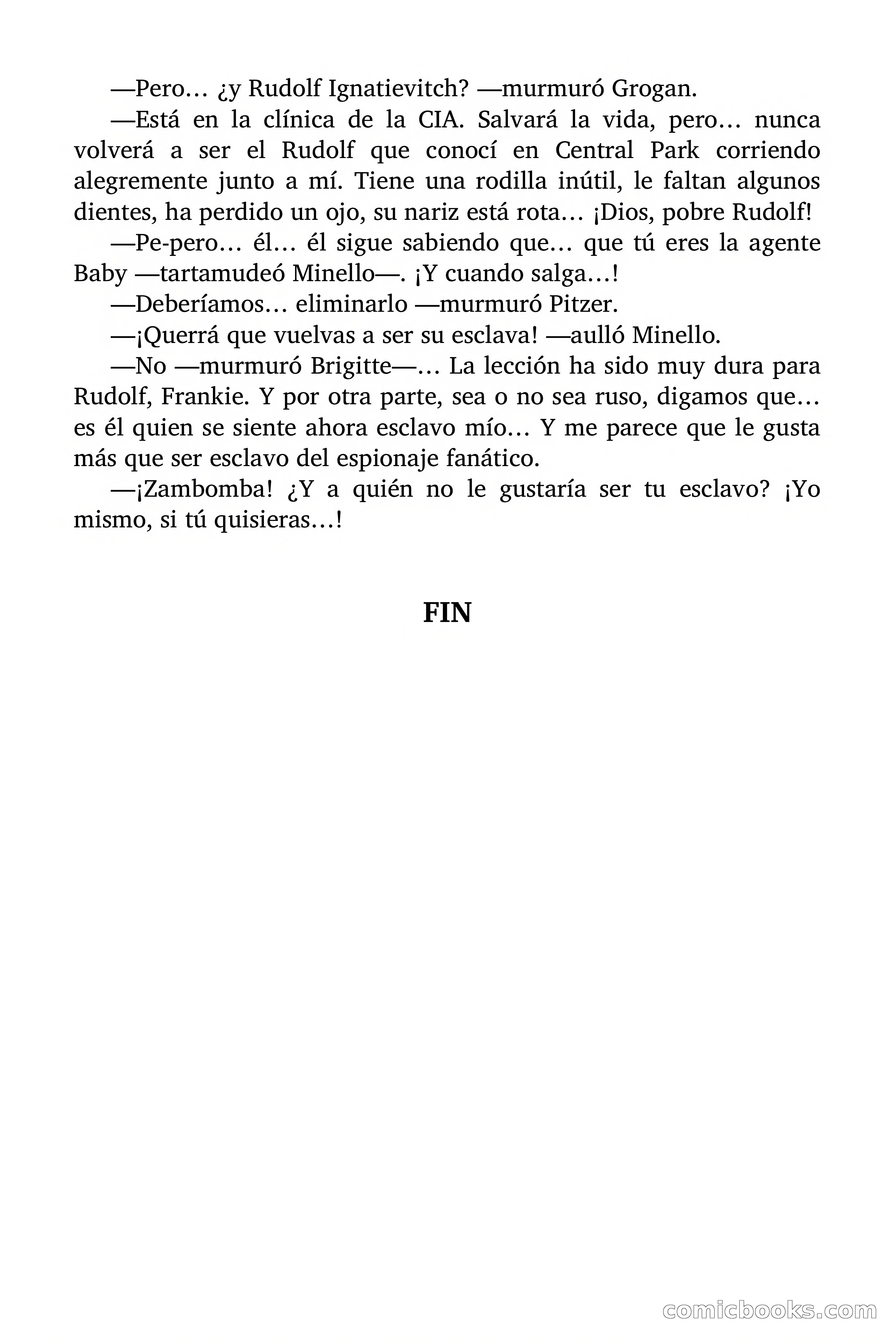 Brigitte en Acción: La espía esclava — page 88 of 91