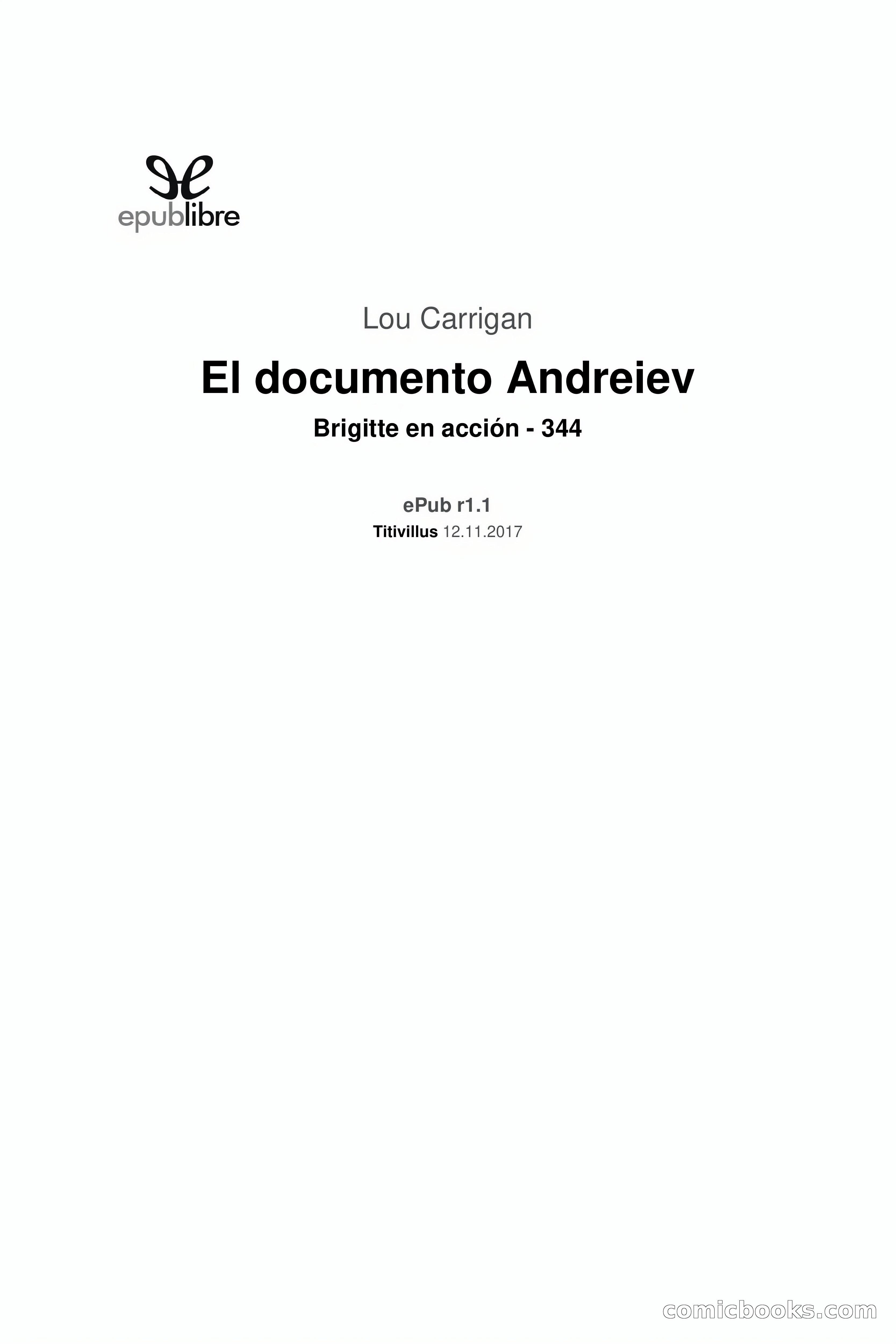 Brigitte en Acción: El documento Andreiev — page 3 of 92