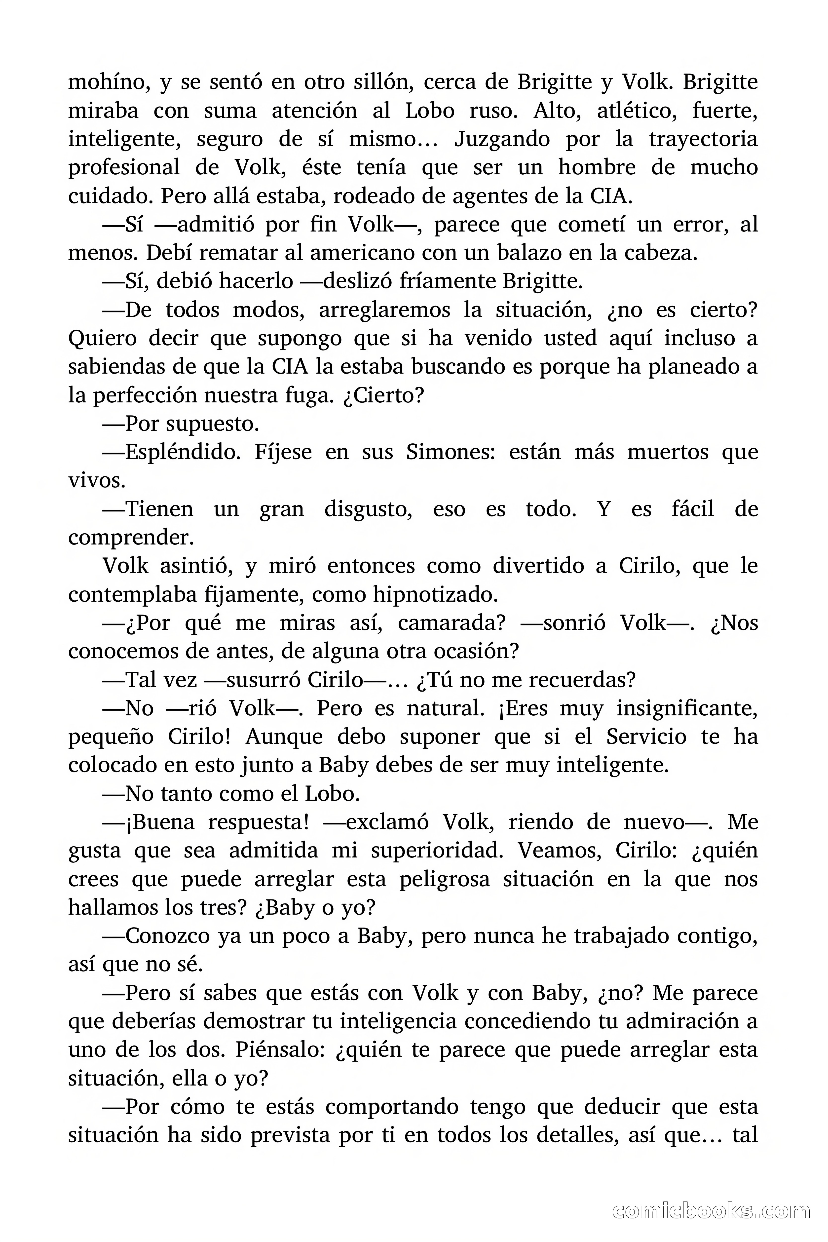 Brigitte en Acción: El Lobo Anda Suelto — page 56 of 90