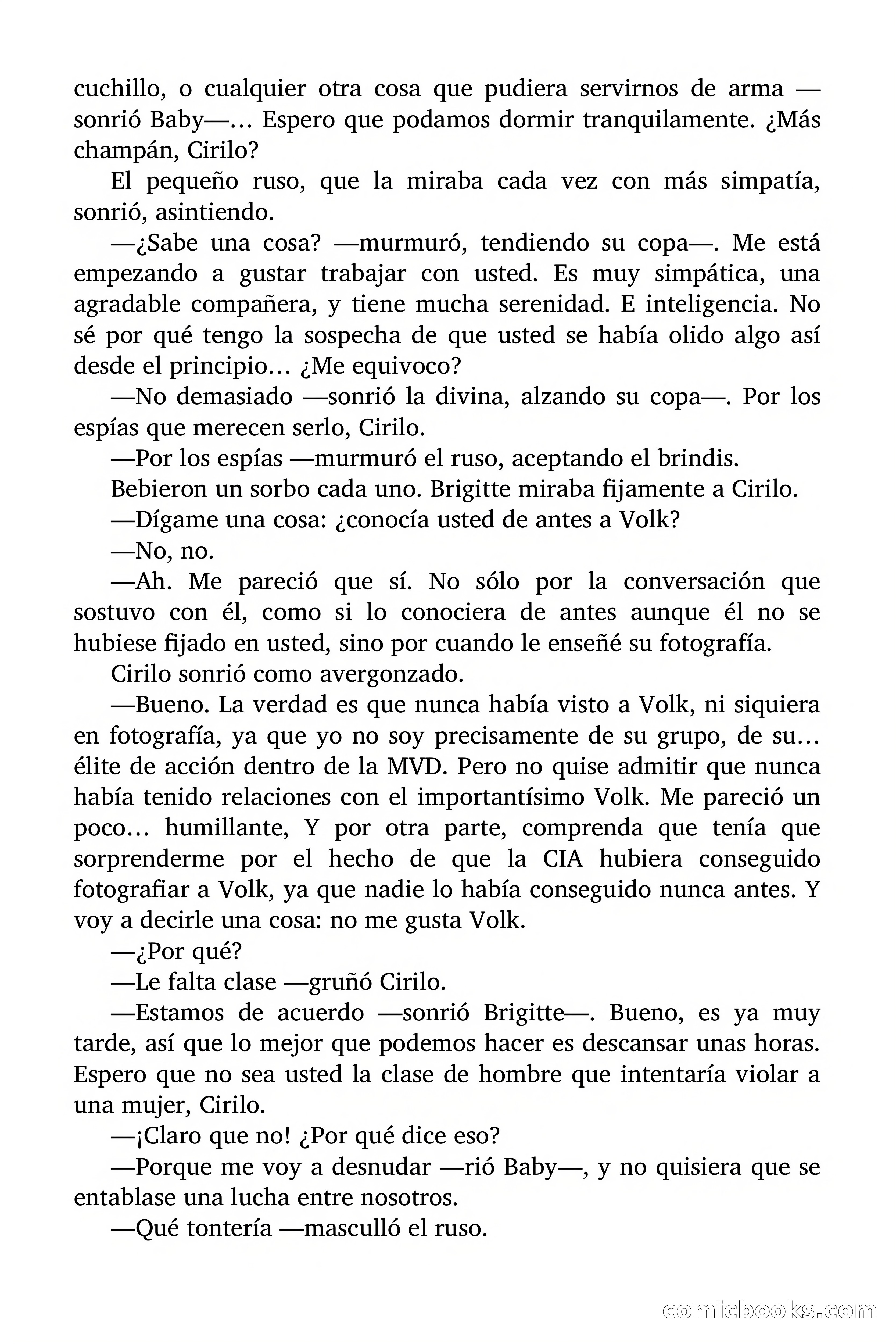 Brigitte en Acción: El Lobo Anda Suelto — page 63 of 90