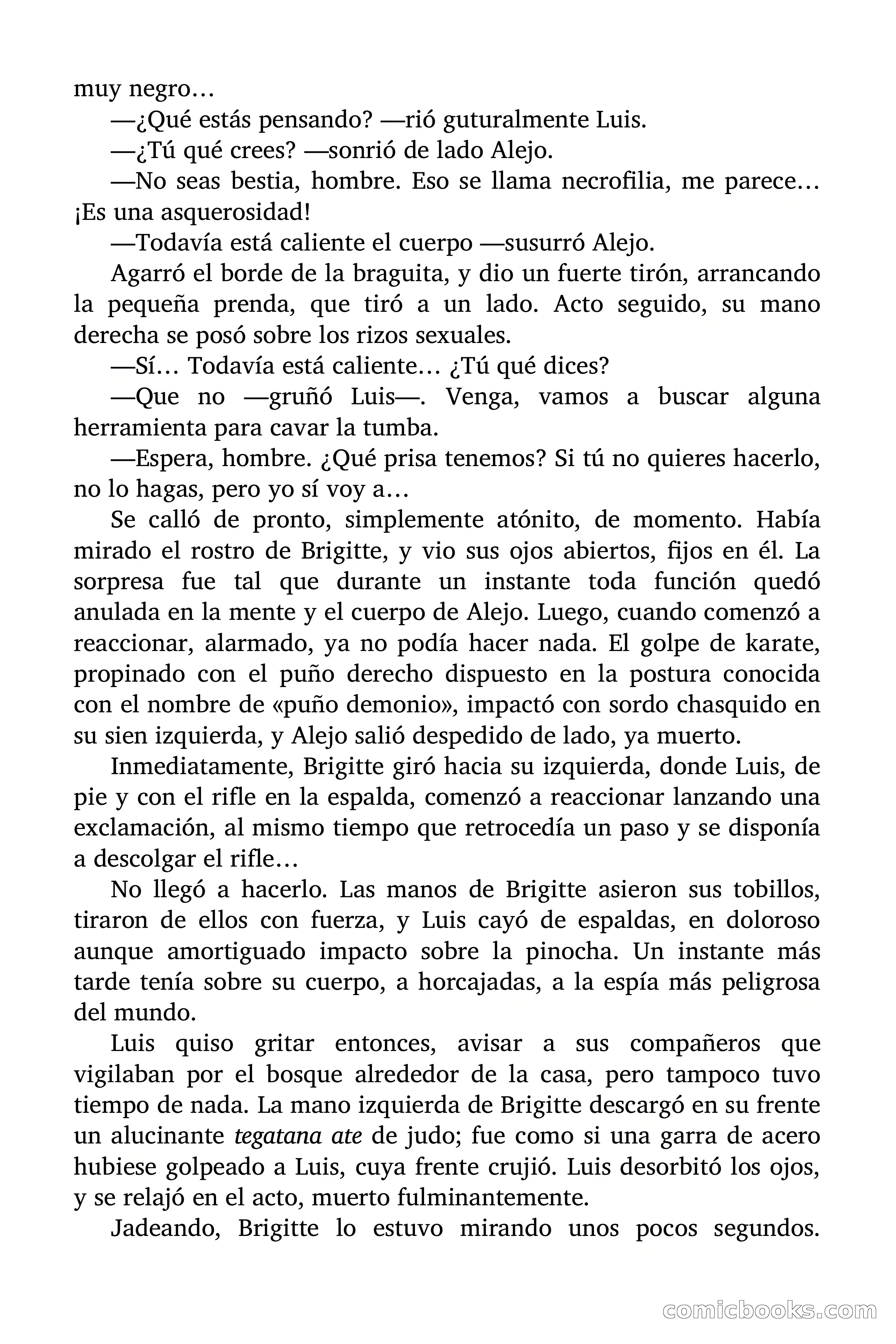 Brigitte en Acción: El Lobo Anda Suelto — page 76 of 90