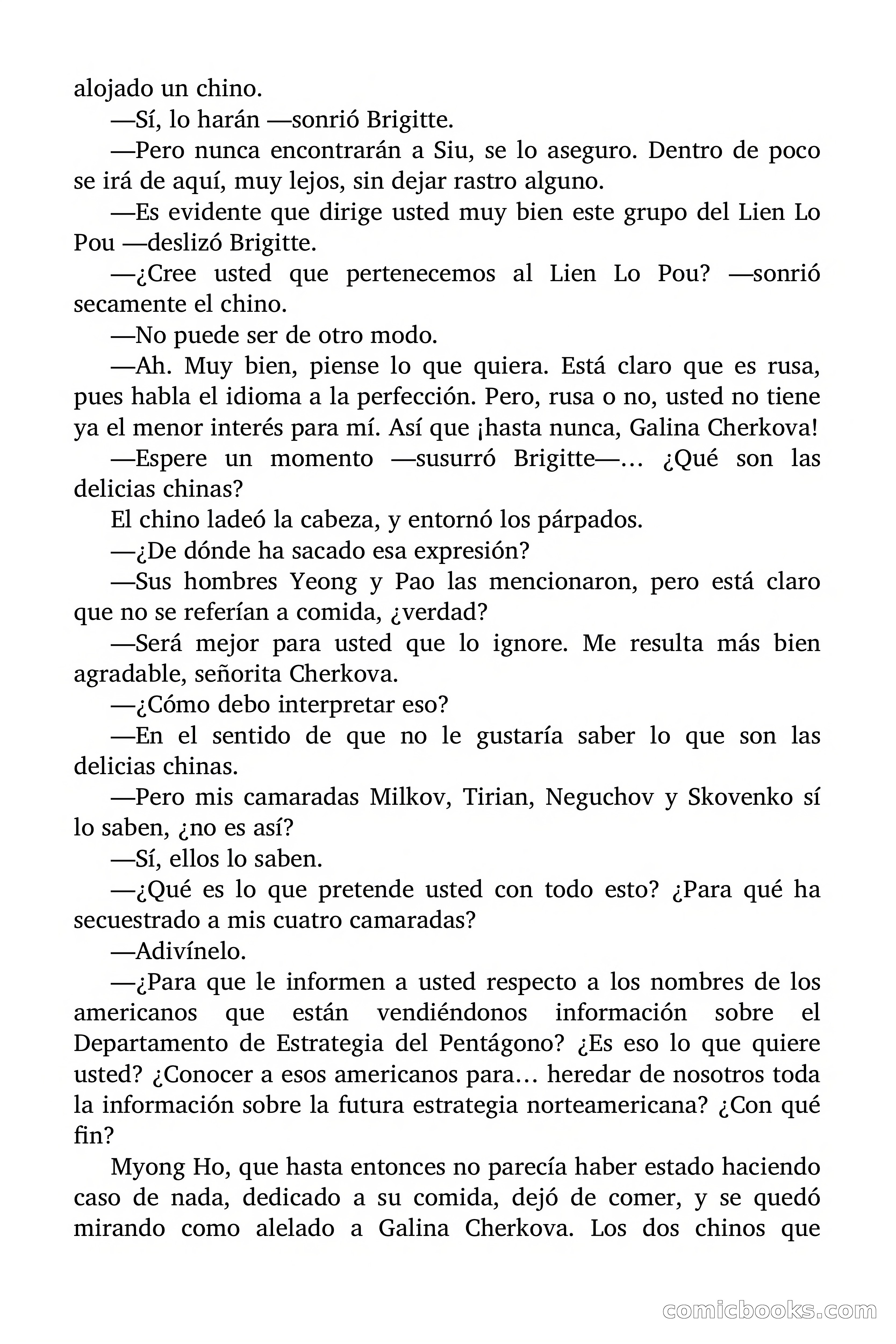 Brigitte en Acción: Delicias chinas — page 59 of 90