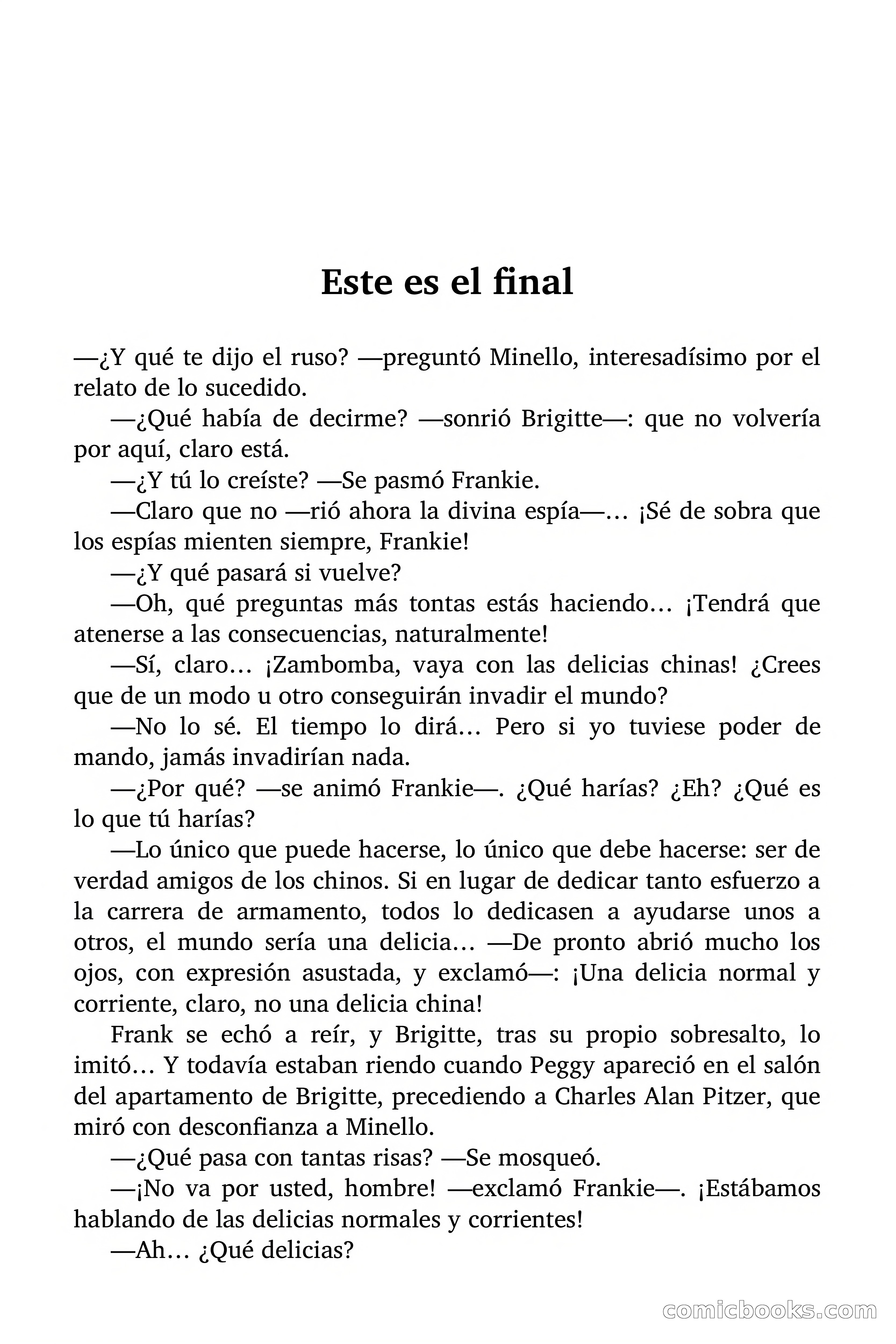 Brigitte en Acción: Delicias chinas — page 85 of 90